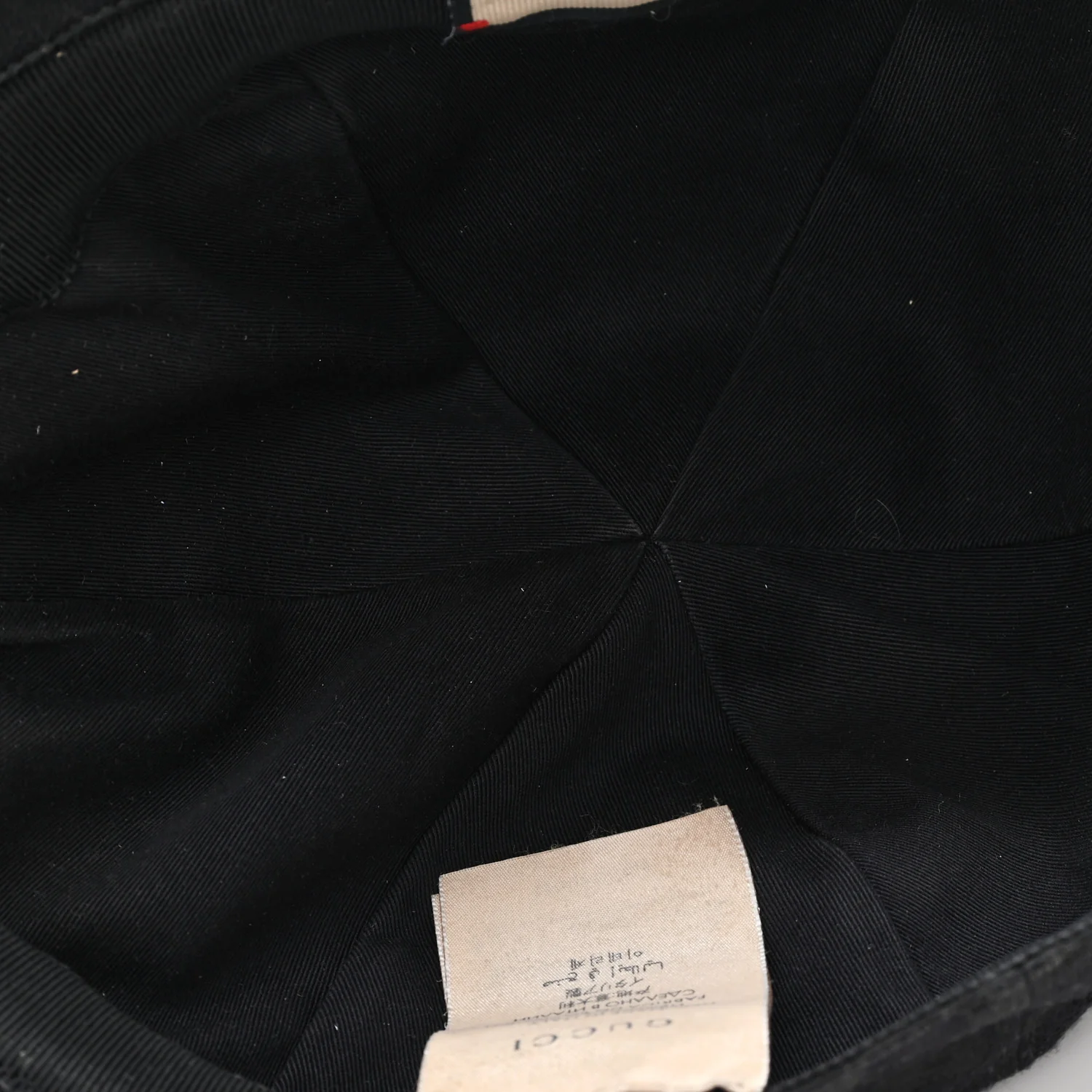 Monogram Textured Dollar Calfskin Zeno Baseball Hat XL Black - Image 7