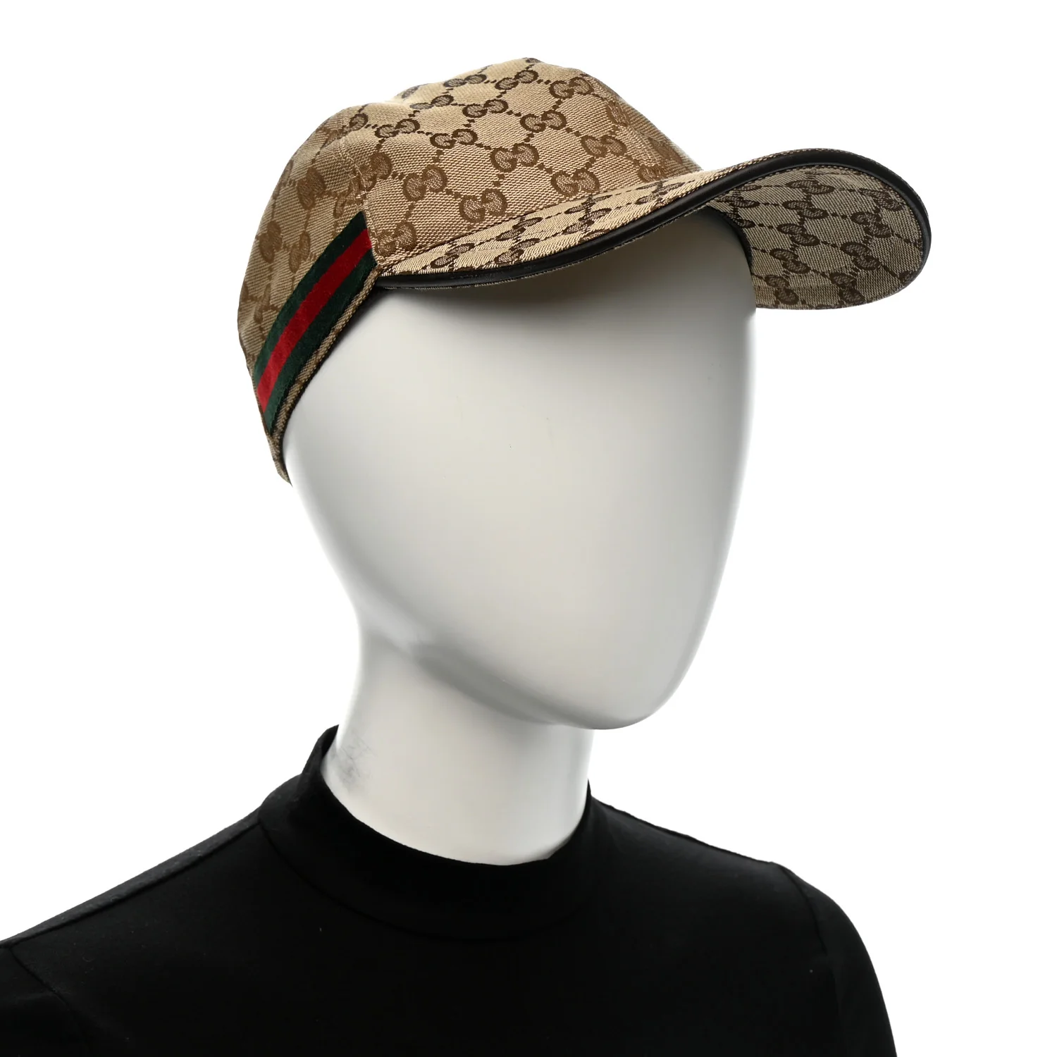 Monogram Web Baseball Hat M Beige Cocoa - Image 2