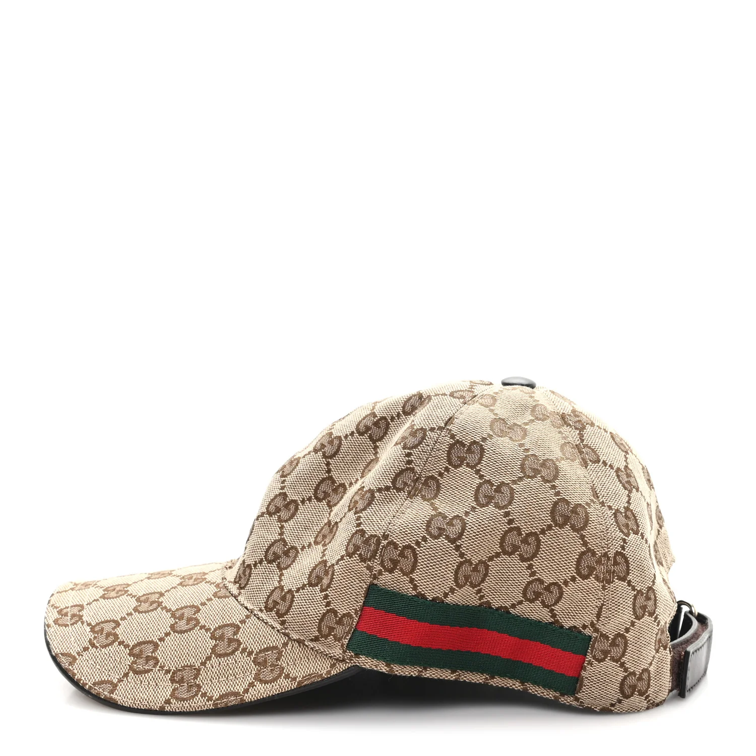 Monogram Web Baseball Hat S Beige Cocoa - Image 4