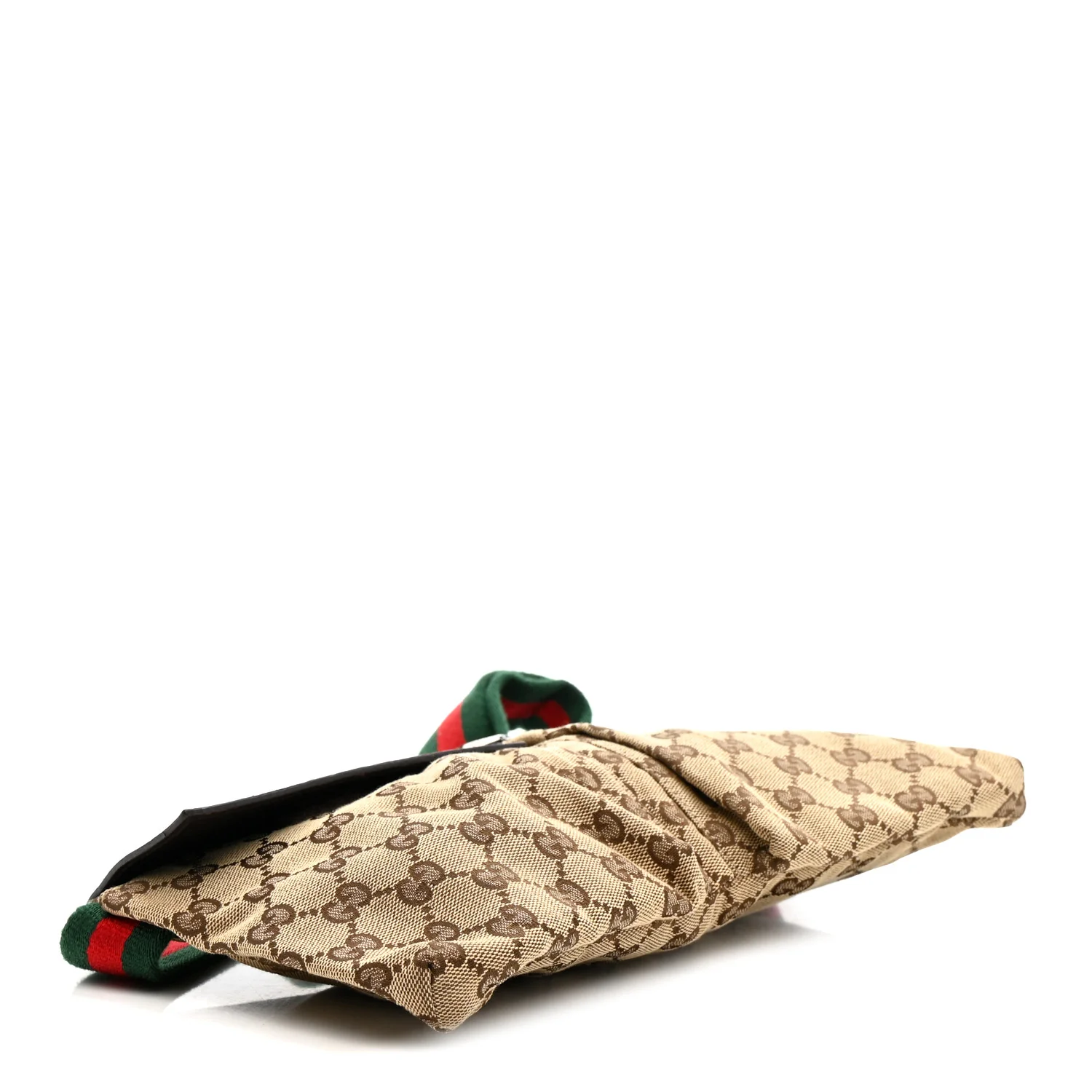 Monogram Web Belt Bag Dark Brown - Image 4
