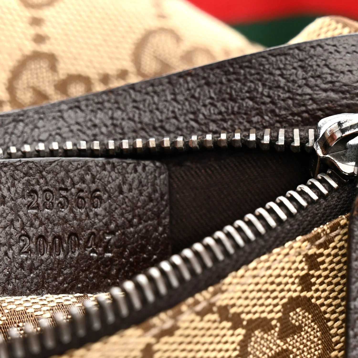 Monogram Web Belt Bag Dark Brown - Image 8