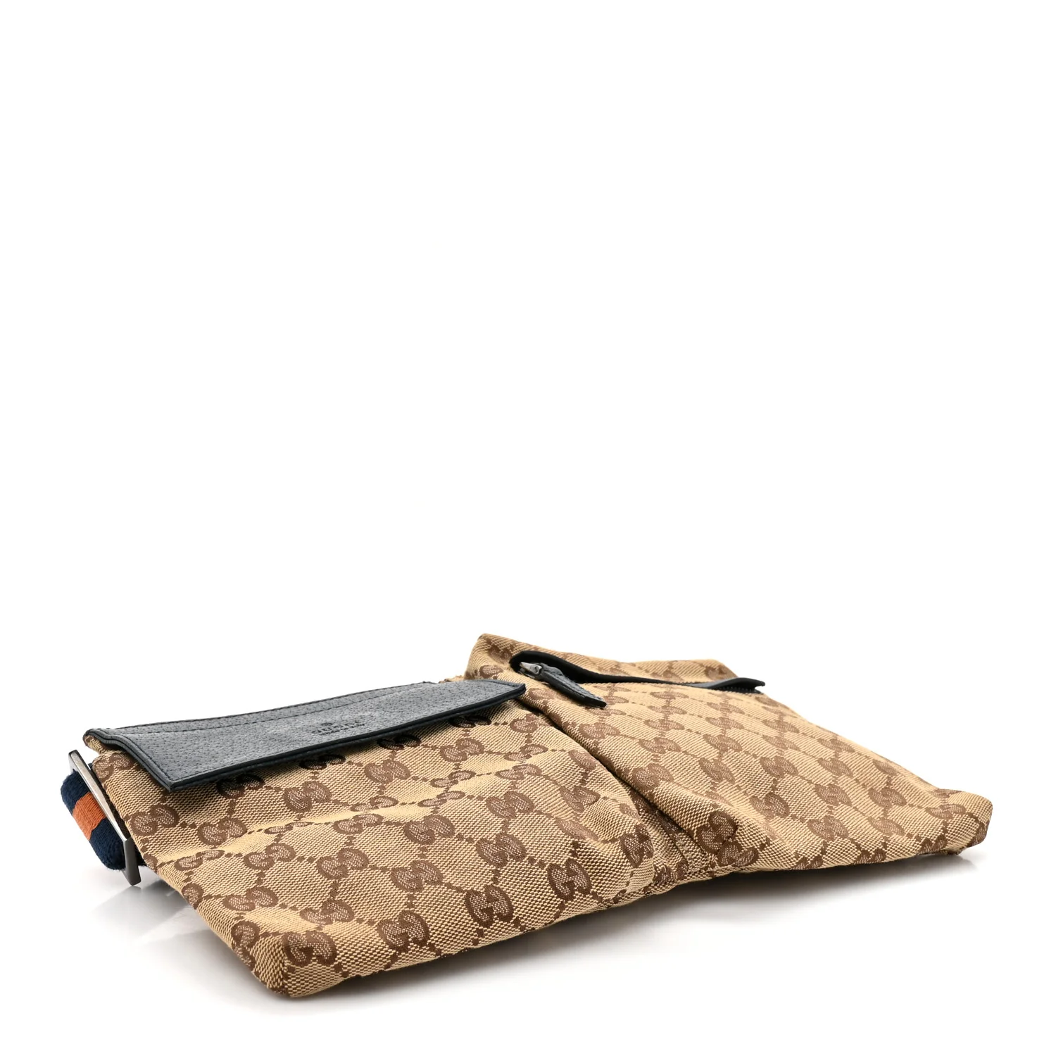 Monogram Web Belt Bag Navy - Image 4