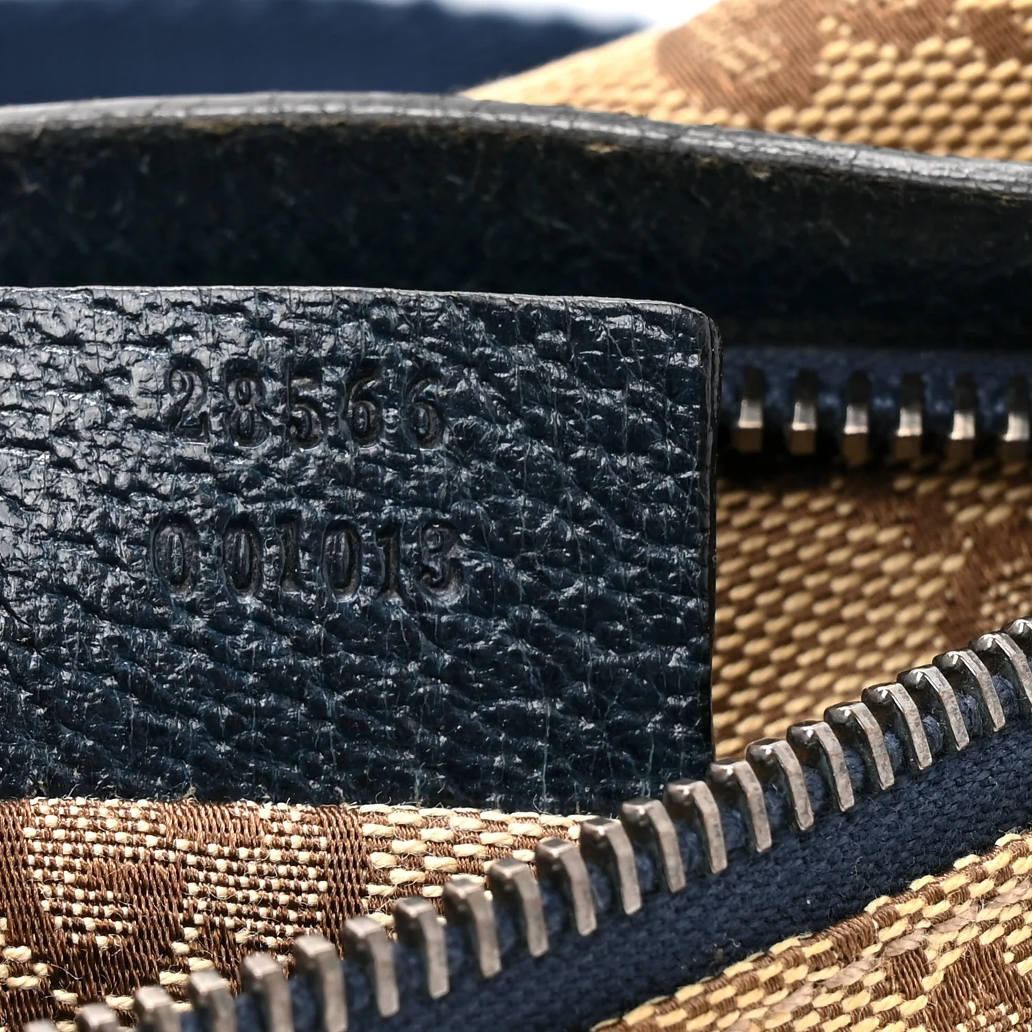 Monogram Web Belt Bag Navy - Image 7