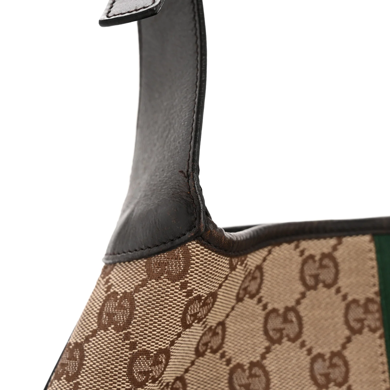 Monogram Web Jackie O Hobo Dark Brown - Image 14