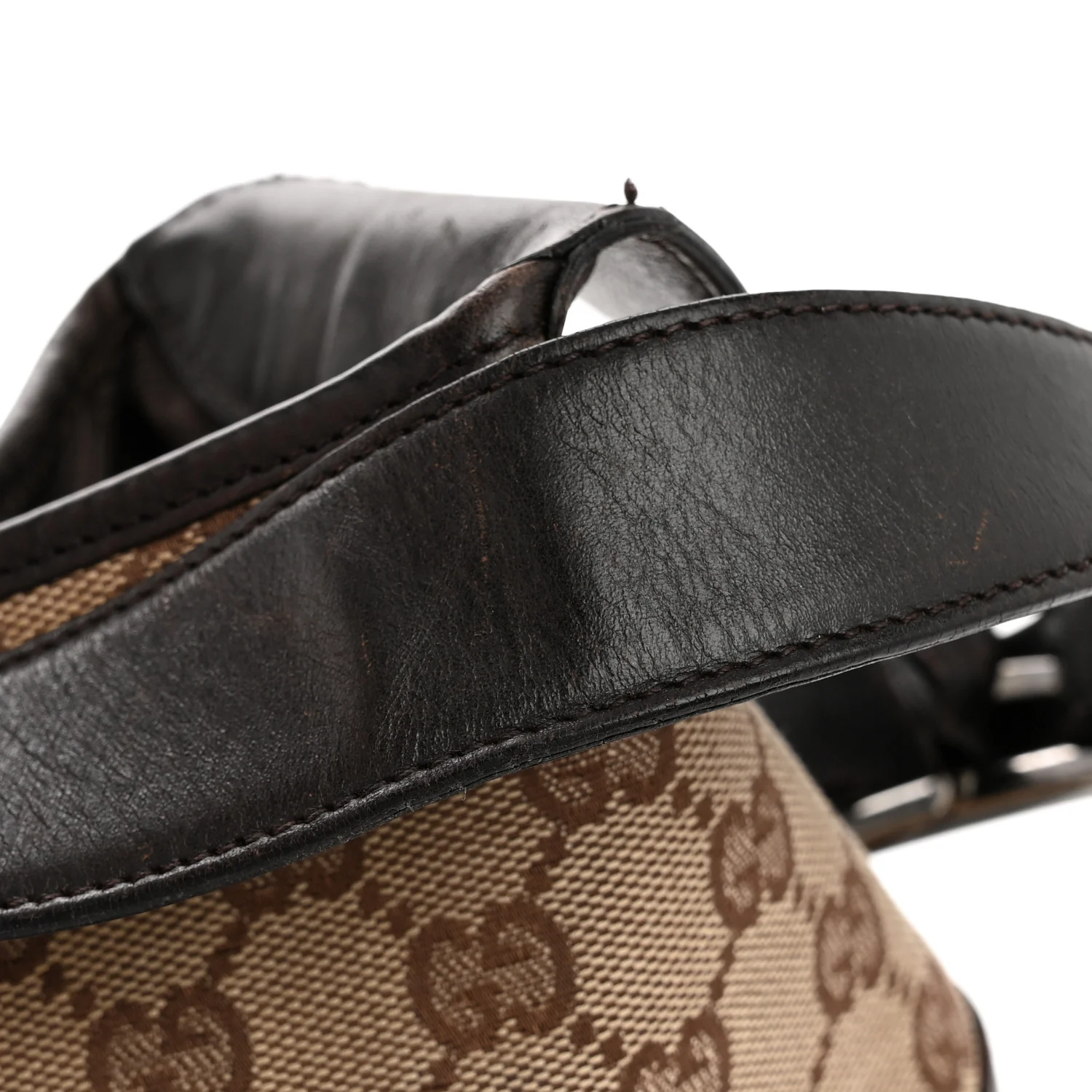 Monogram Web Jackie O Hobo Dark Brown - Image 15