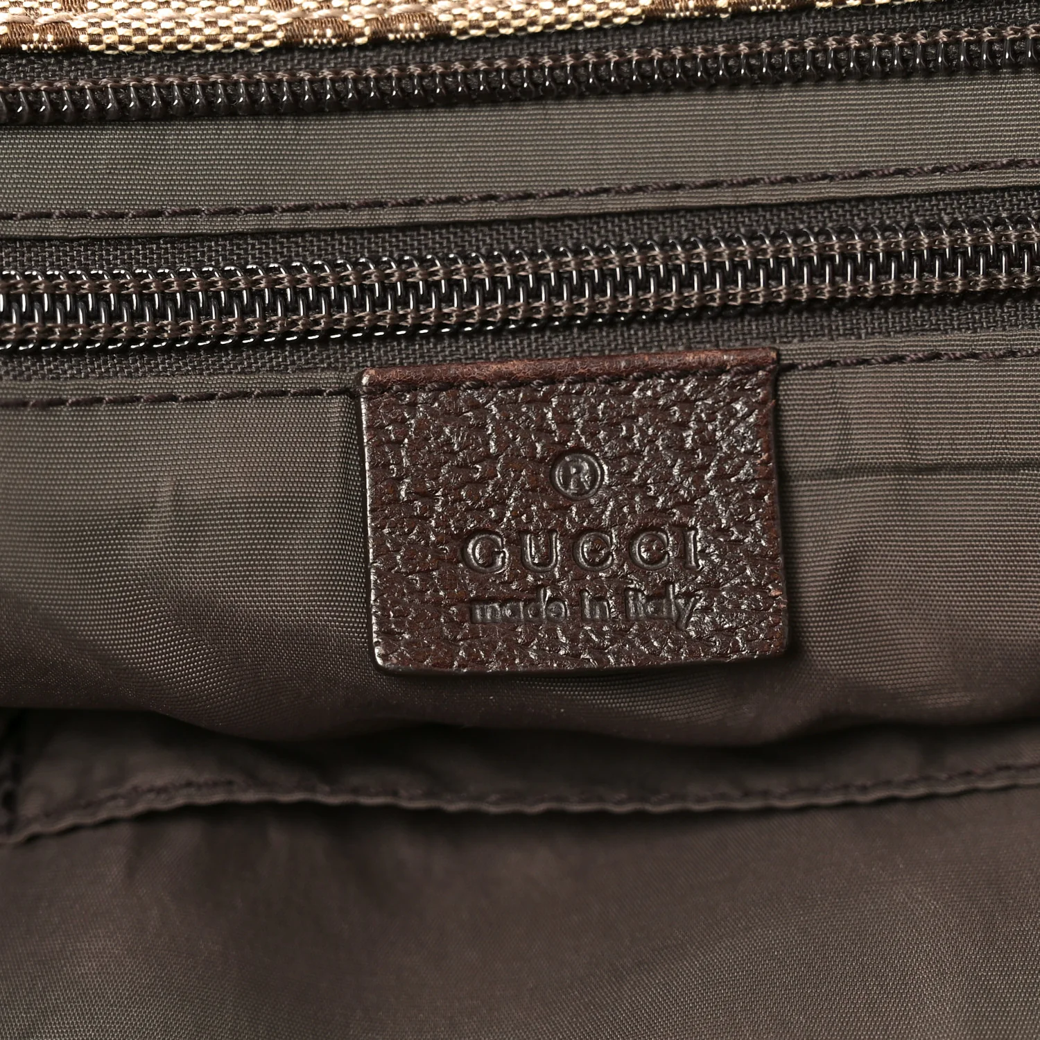 Monogram Web Large Diaper Tote Brown - Image 6
