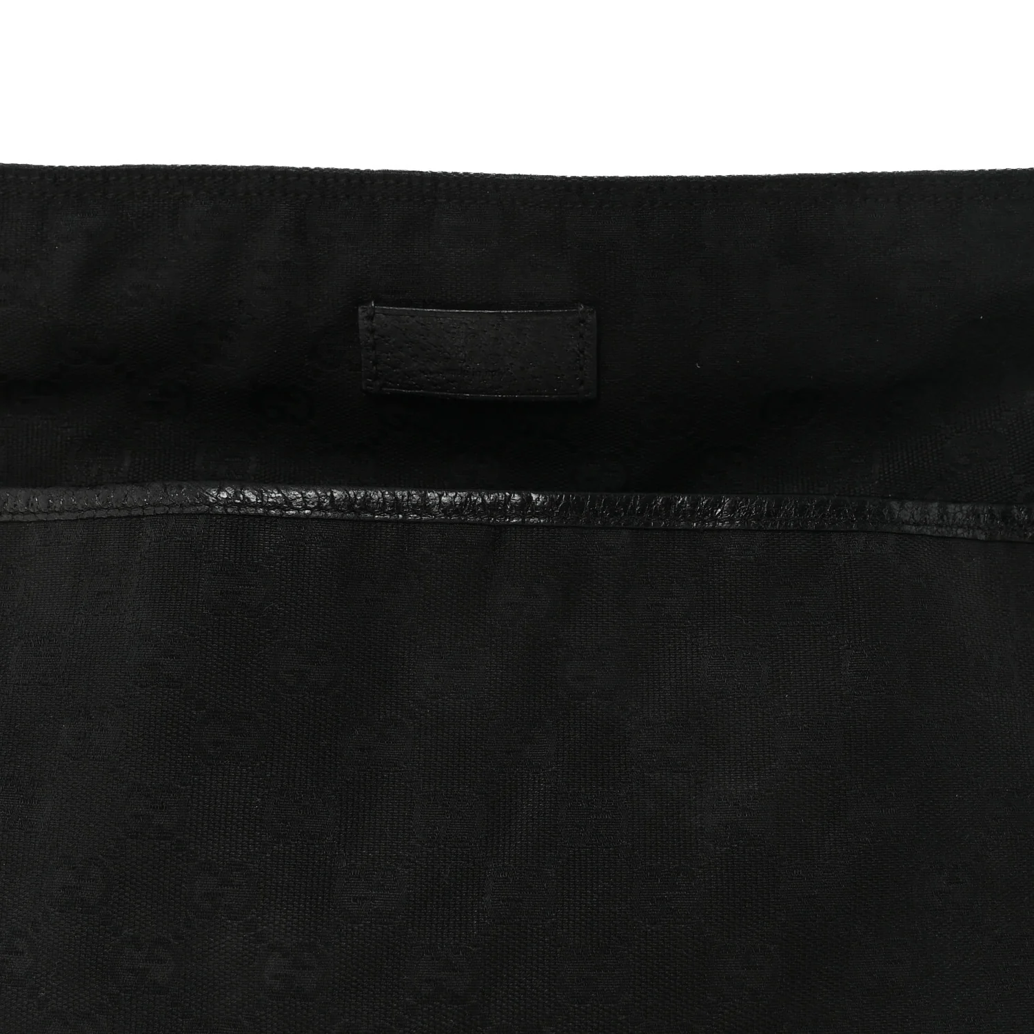 Monogram Web Medium Flat Messenger Bag Black - Image 8
