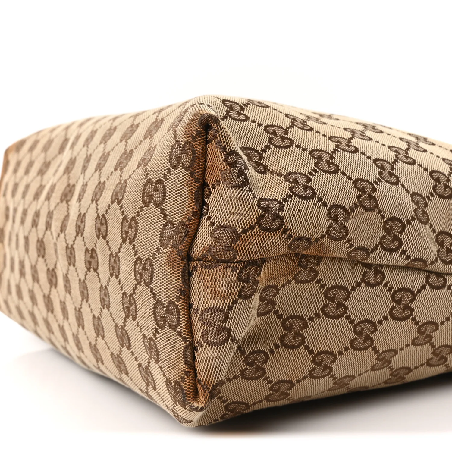 Monogram Web Medium Flat Messenger Bag Brown - Image 10