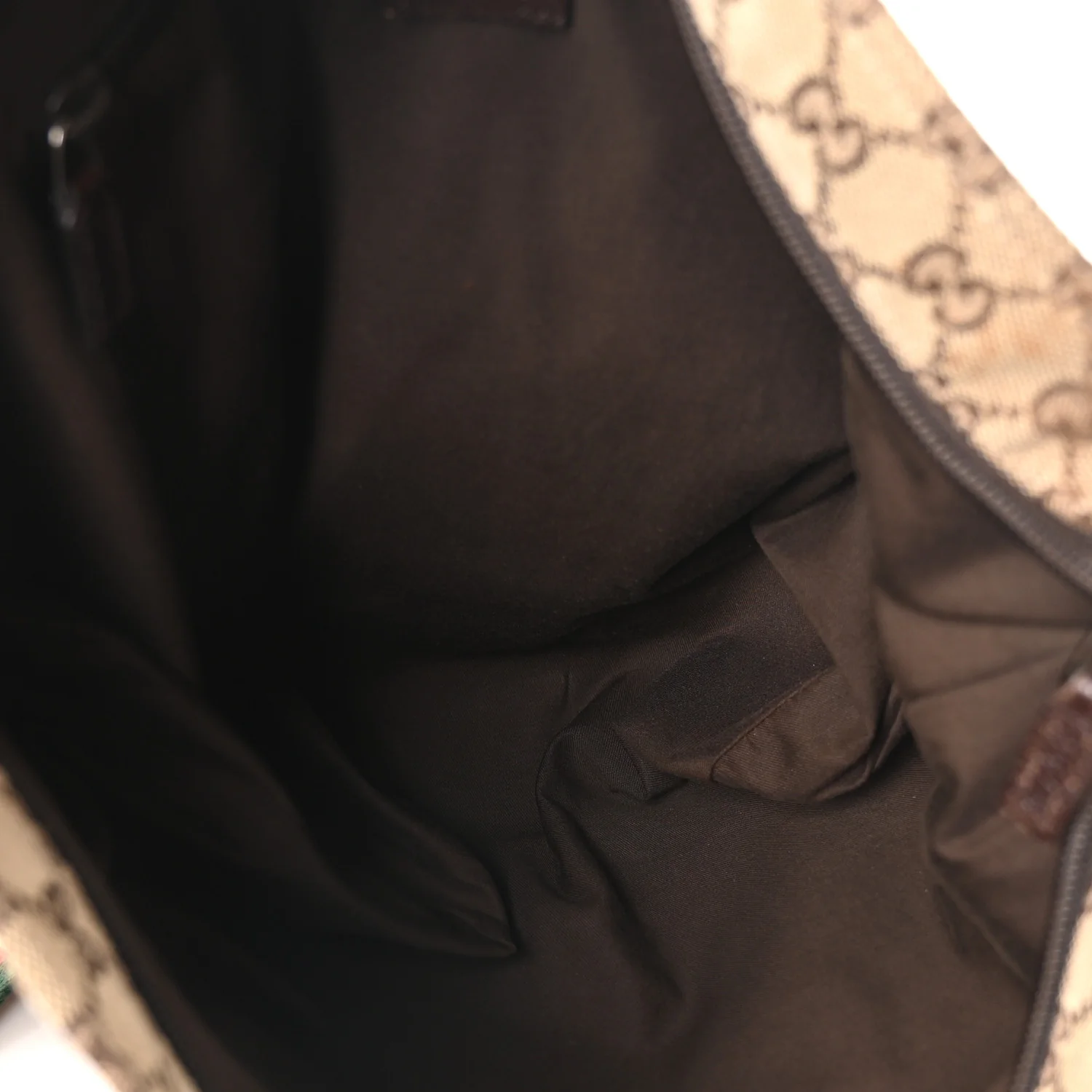 Monogram Web Medium Flat Messenger Bag Brown - Image 5