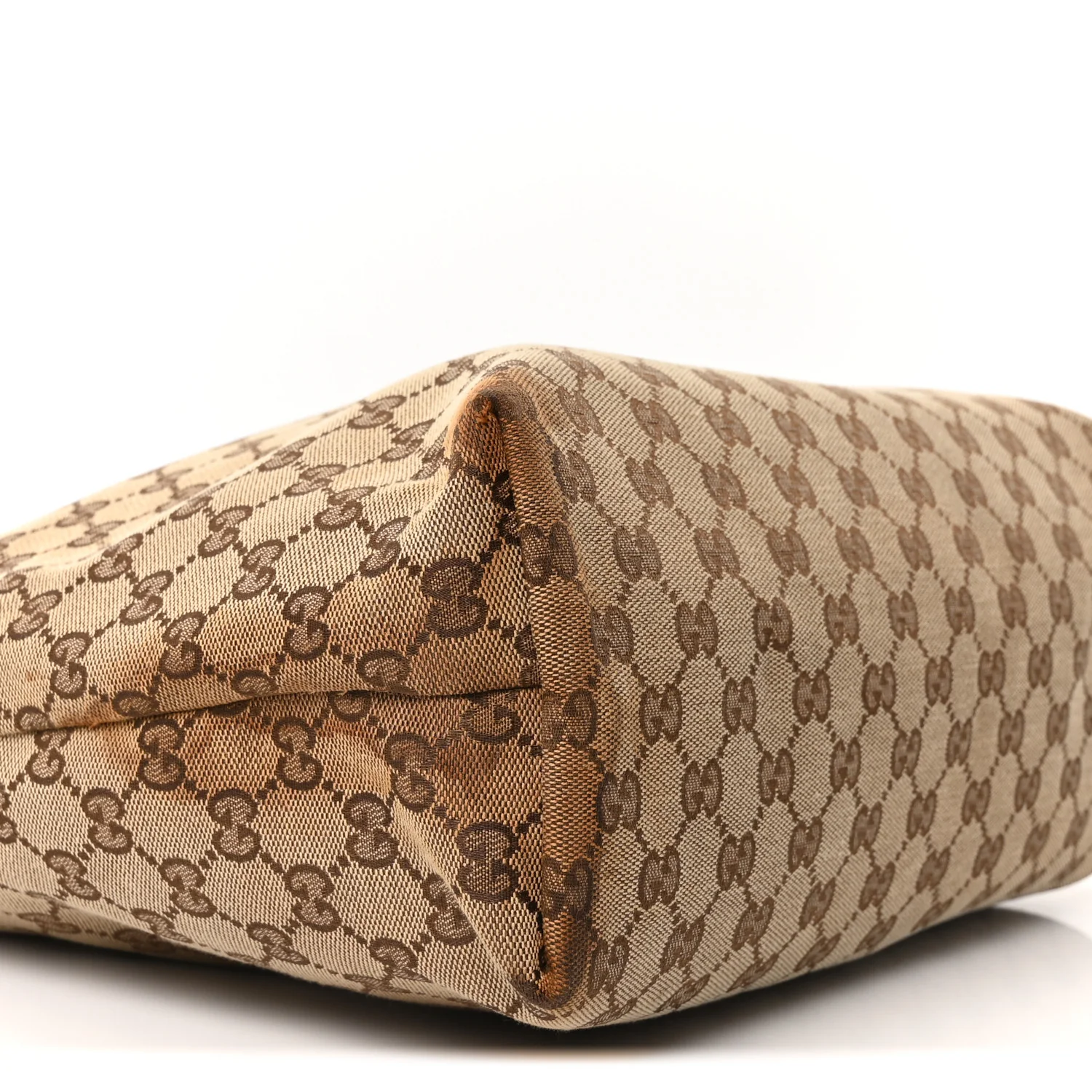 Monogram Web Medium Flat Messenger Bag Brown - Image 9