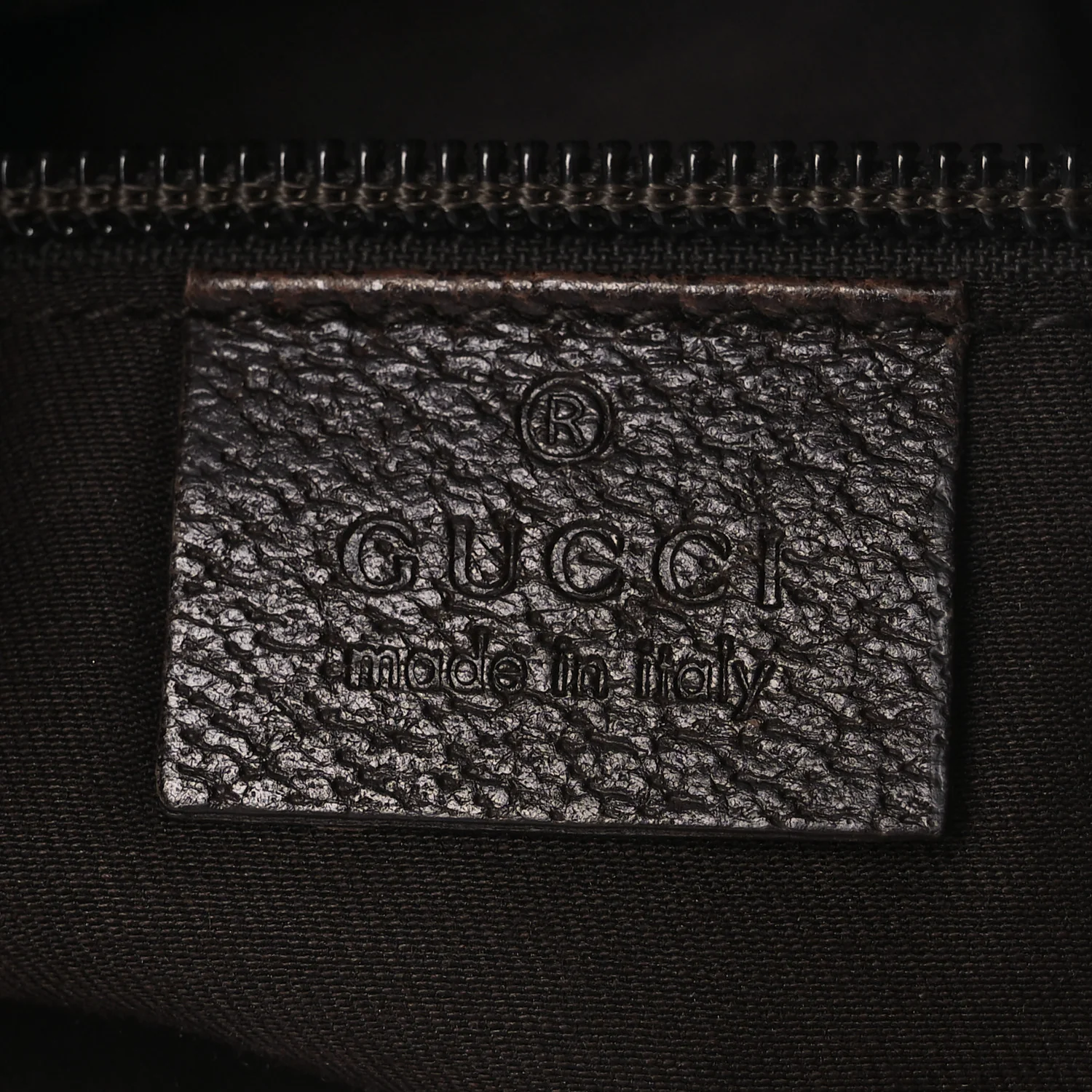 Monogram Web Medium Half Moon Hobo Dark Brown - Image 6