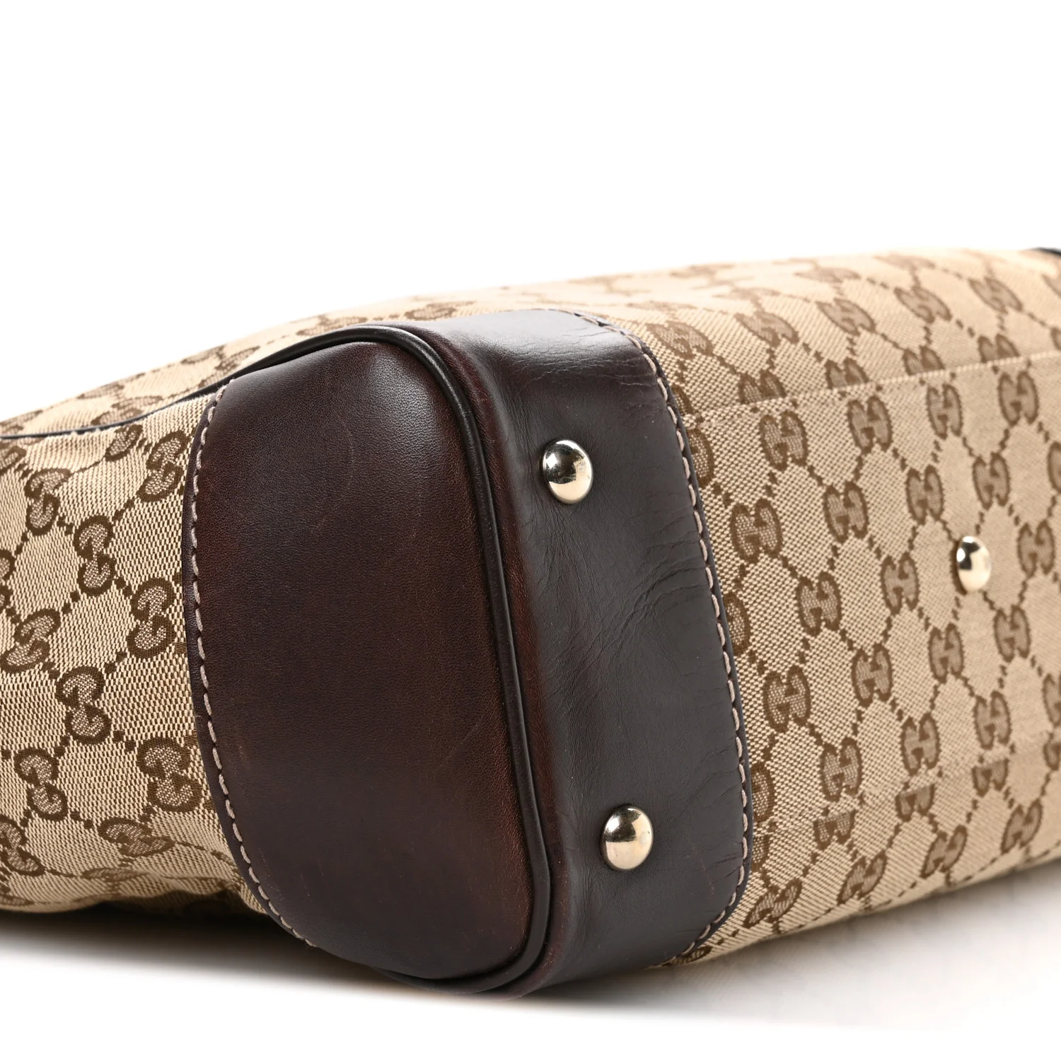Monogram Web Medium Mayfair Tote Dark Brown - Image 9