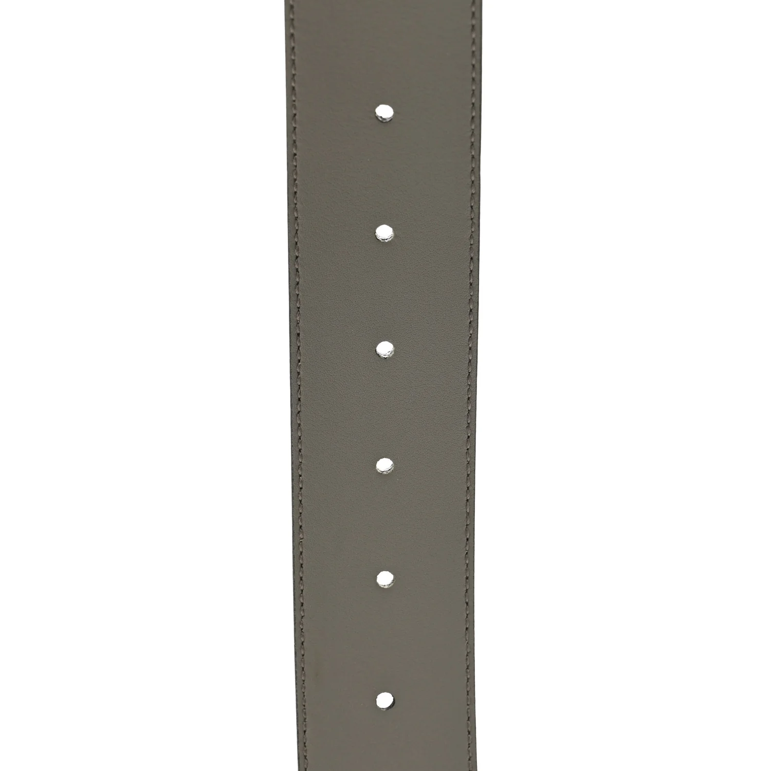 Moon Calfskin Interlocking G 37mm Belt 90 36 Storm Grey - Image 4