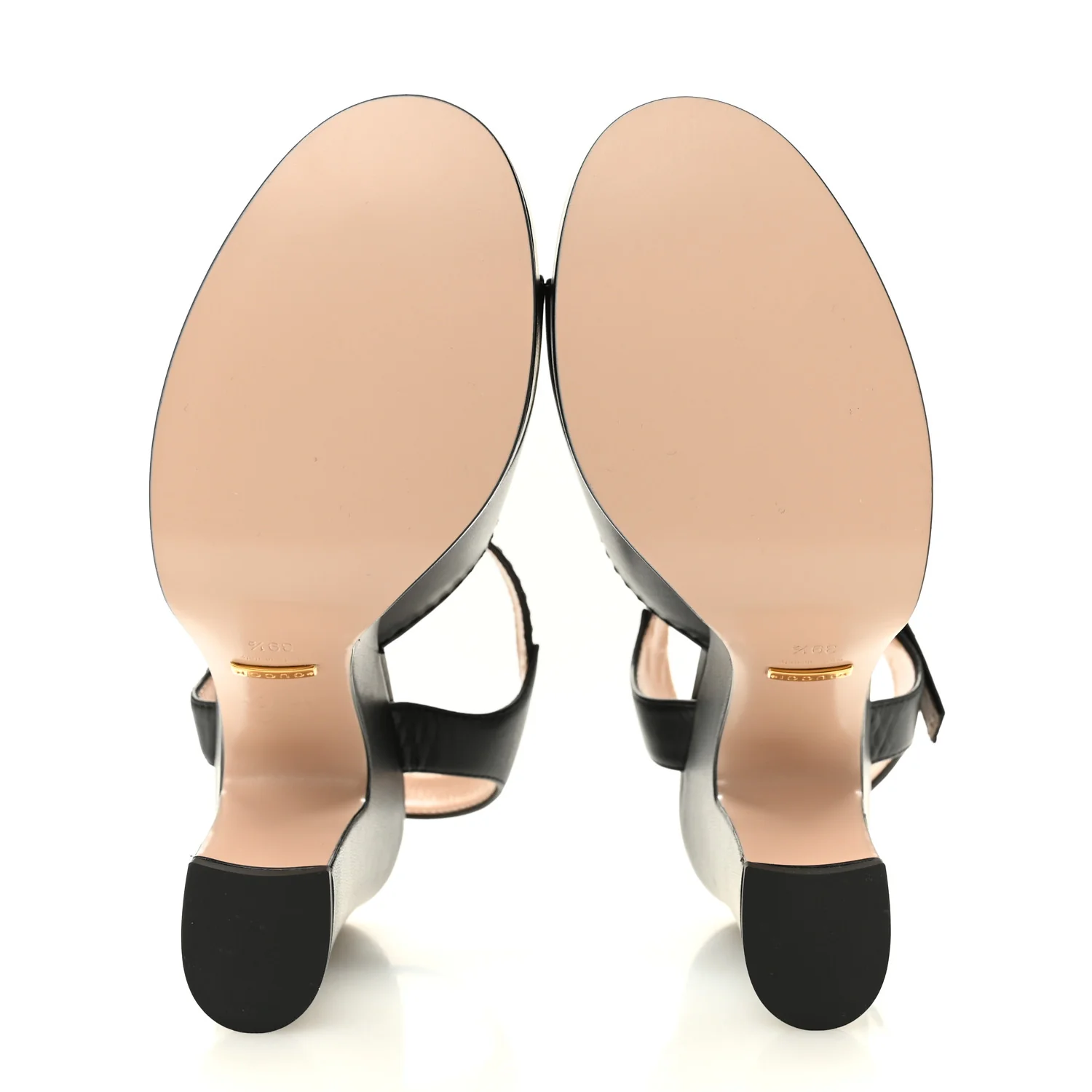 Nappa Charlotte Horsebit 40/135mm Platform Sandals 39.5 Black - Image 6