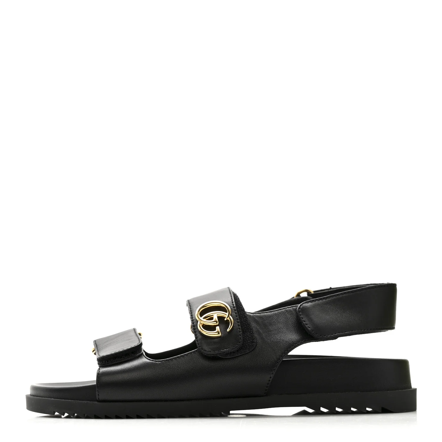 Nappa Charlotte Moritz GG Womens Dad Sandals 36.5 Black