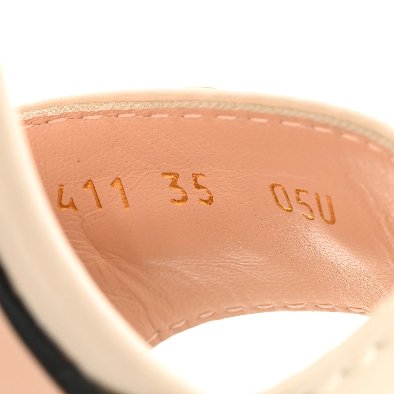Nappa Horsebit Cross Strap 95mm Sandals 35 Mystic White - Image 17