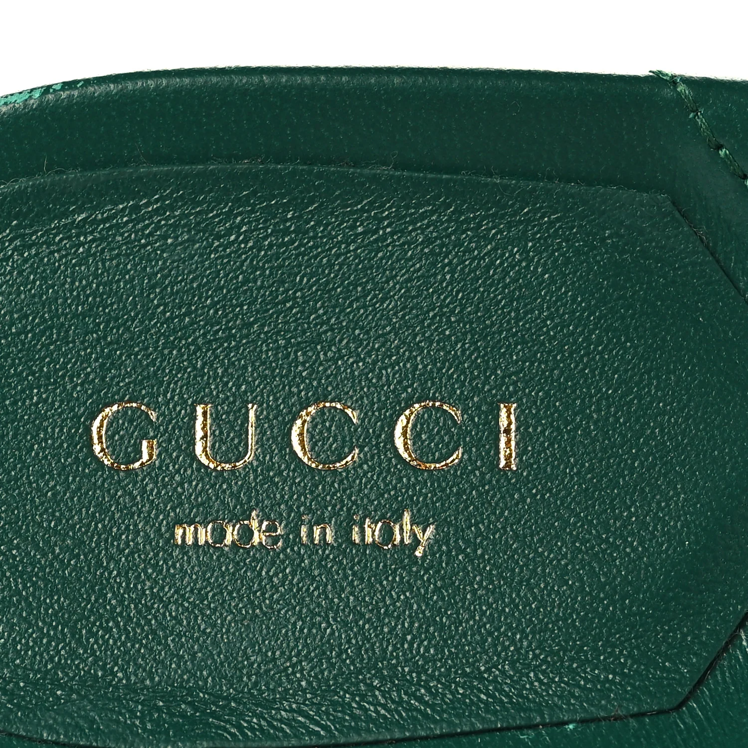 Nappa Matelasse GG Marmont 75mm Slide Sandals 41 Emerald - Image 9