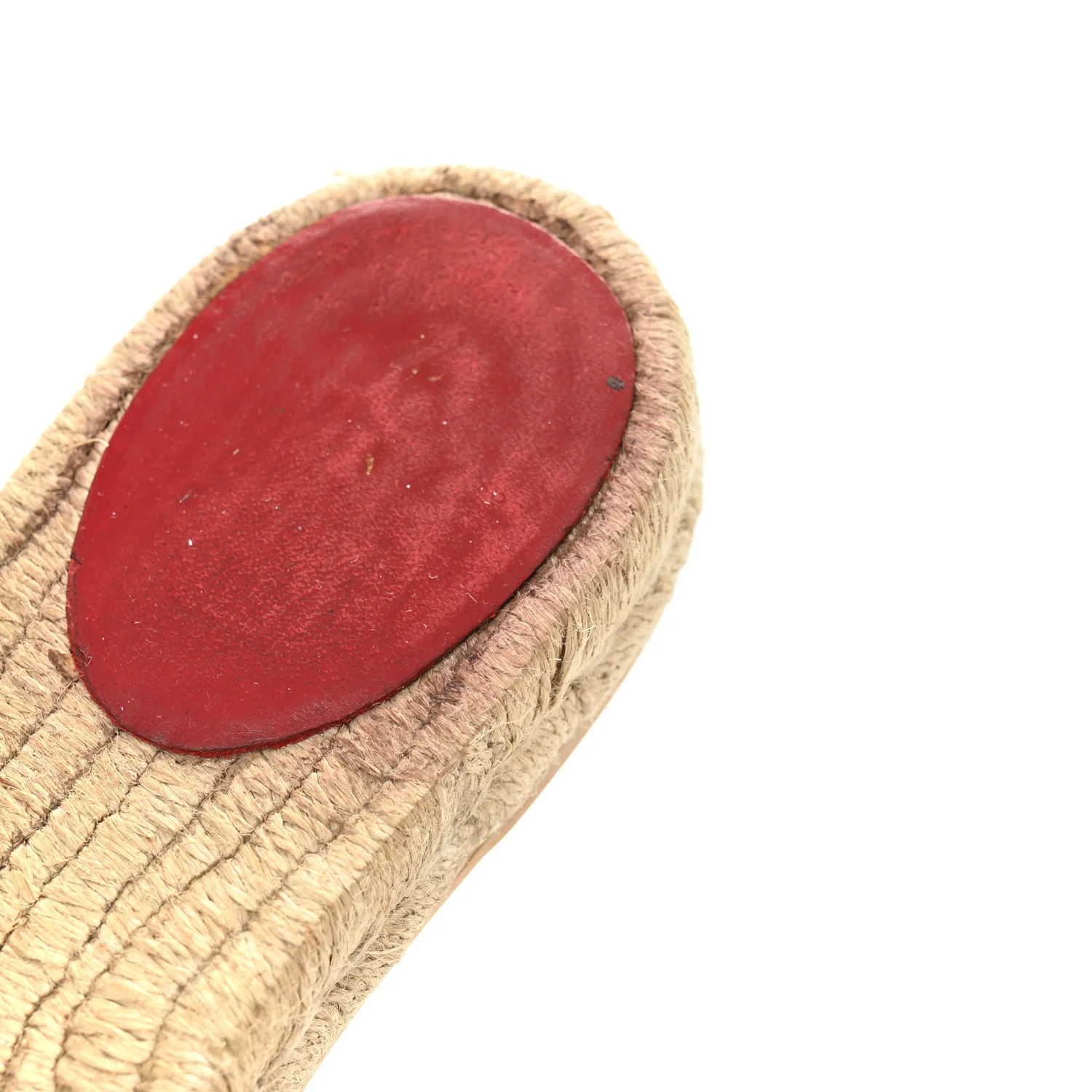 Nappa Matelasse GG Marmont Espadrille Slide Sandals 35 Hibiscus Red - Image 10