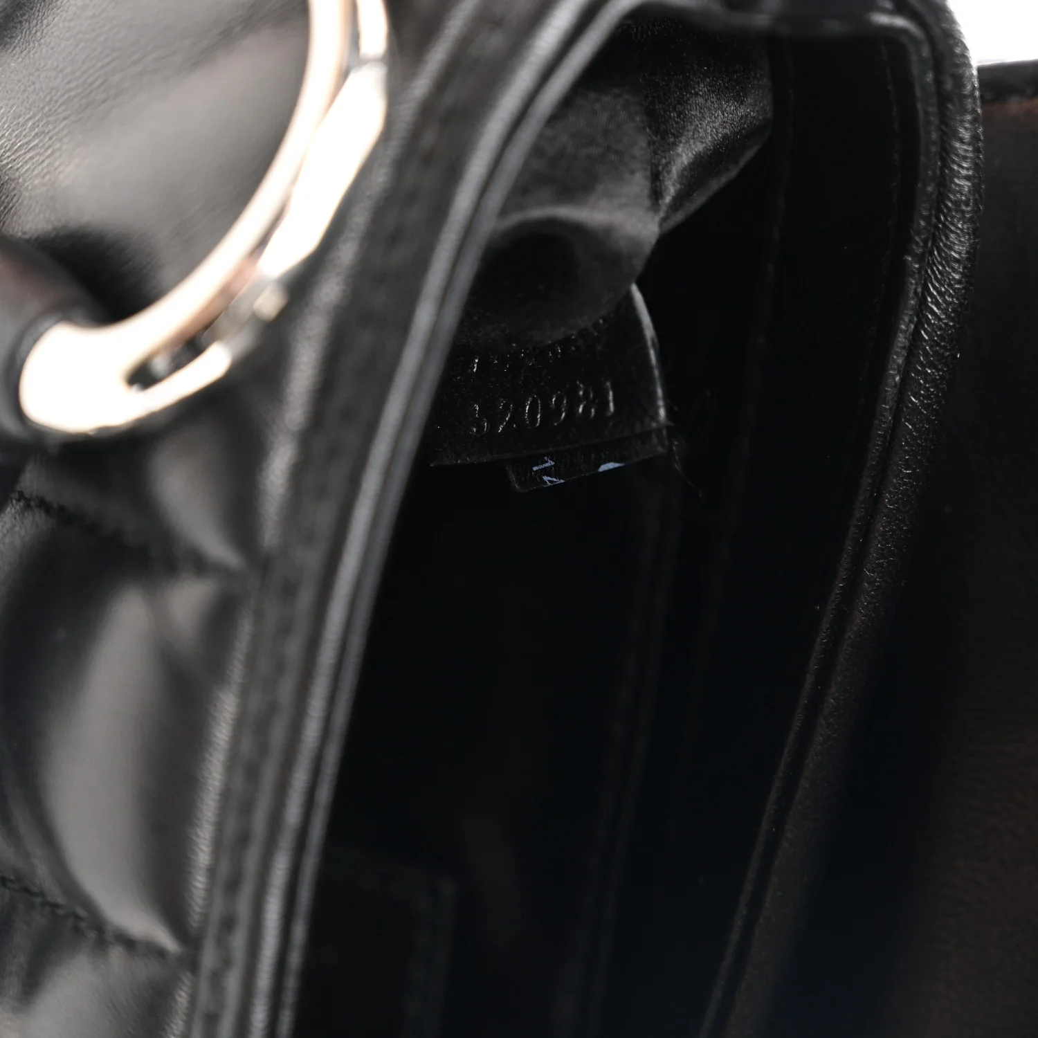 Nappa Vertical Matelasse Small Maxi Horsebit Chain Shoulder Bag Black - Image 7