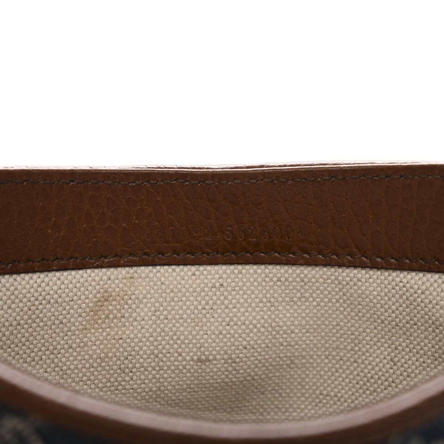 New Denim GG Monogram Calfskin Mini Jackie 1961 Hobo Blue Tea Cuir - Image 7