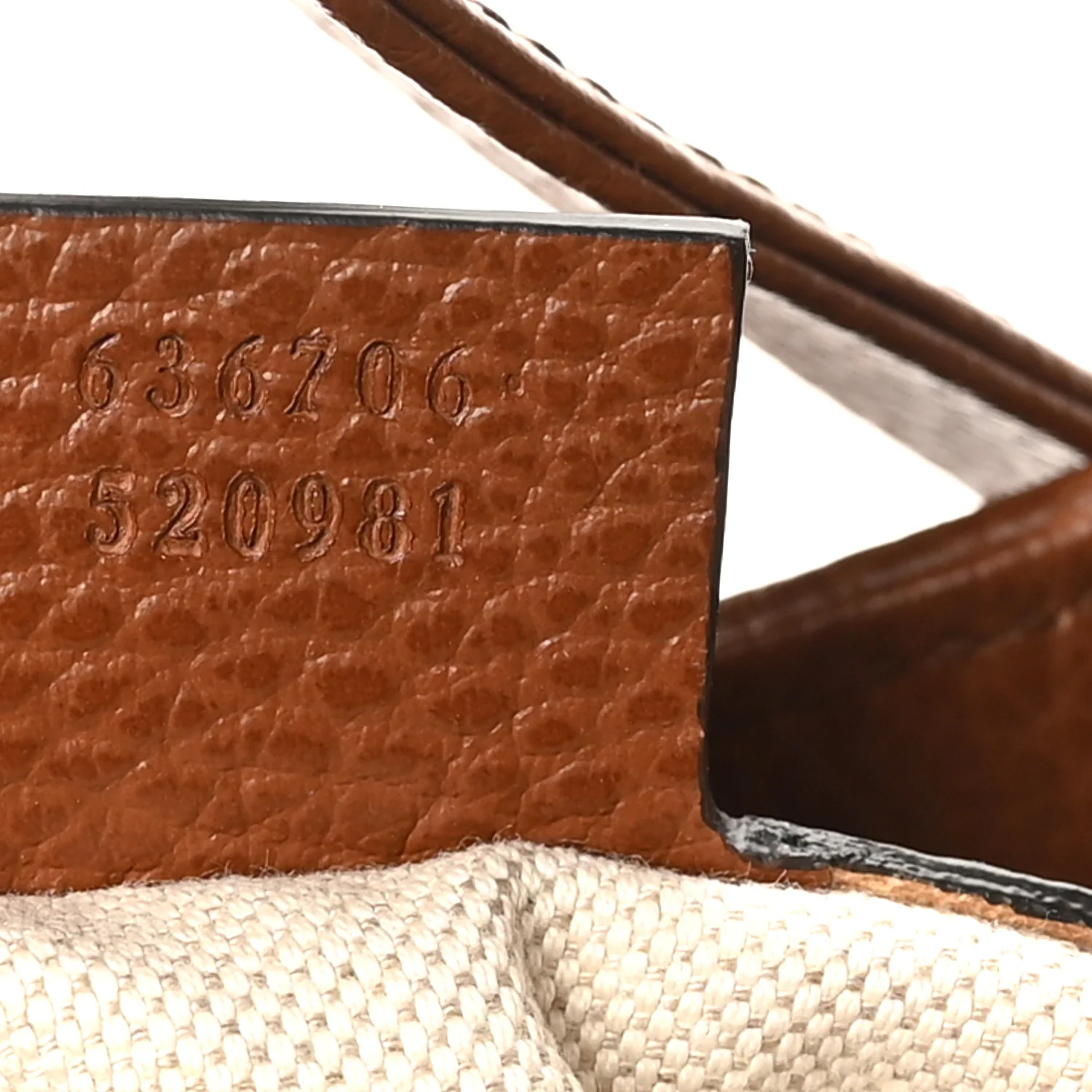 New Denim GG Monogram Calfskin Small Jackie 1961 Hobo Blue Tea Cuir - Image 7