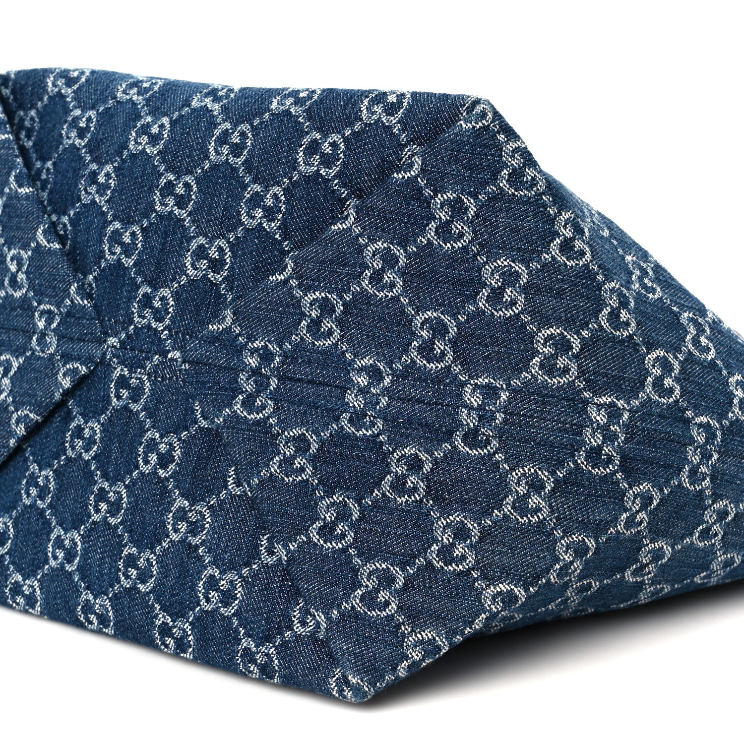 New Denim GG Monogram Calfskin Small Totissima Tote Blue - Image 10