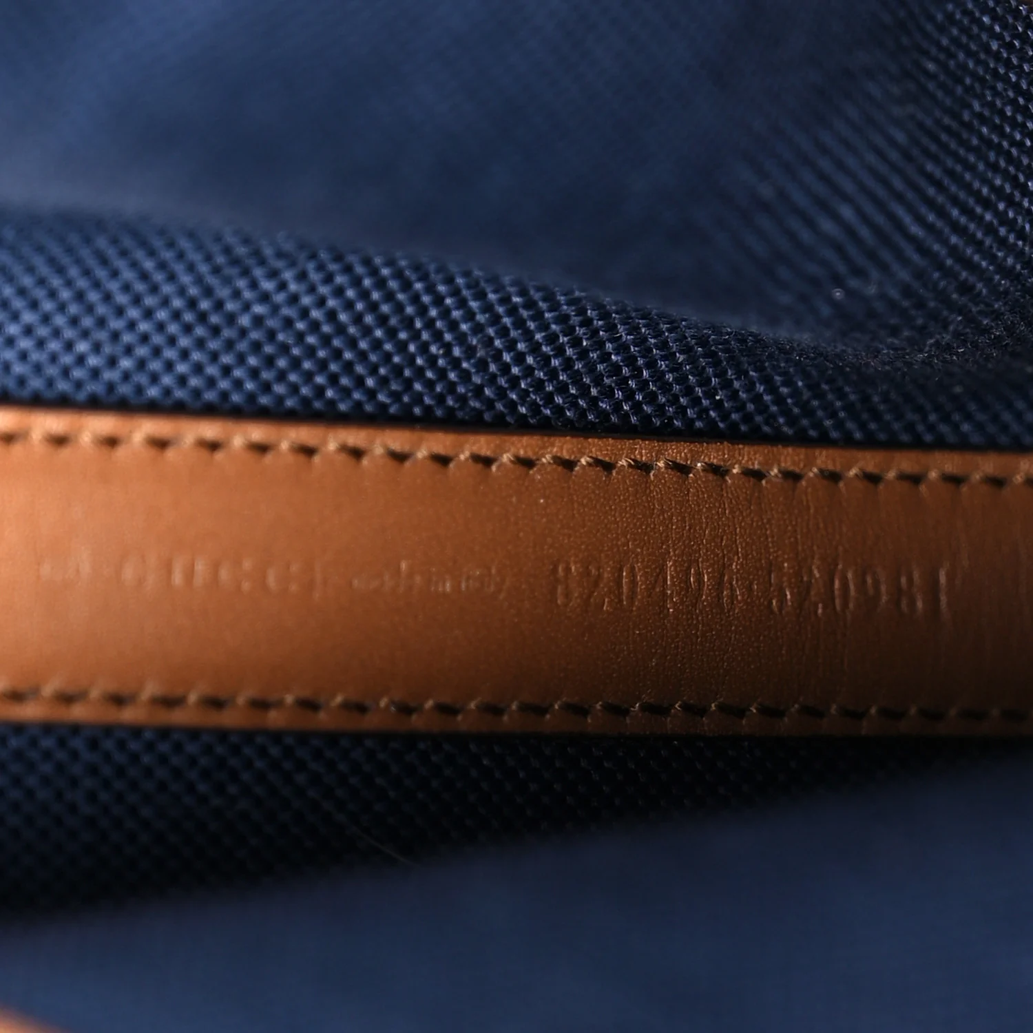 New Denim GG Monogram Calfskin Small Totissima Tote Blue - Image 6