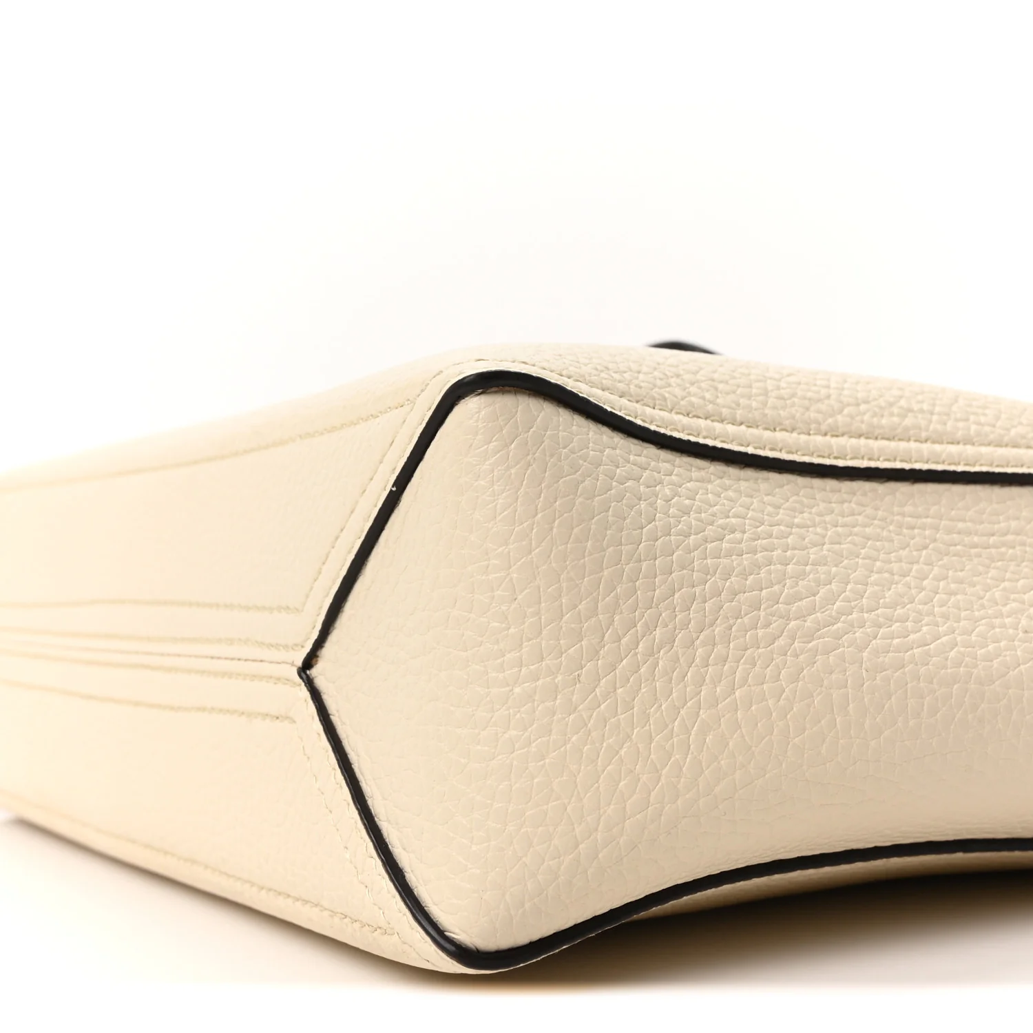 New Sakai Calfskin Lux Small Dahlia Tote Mystic White - Image 11