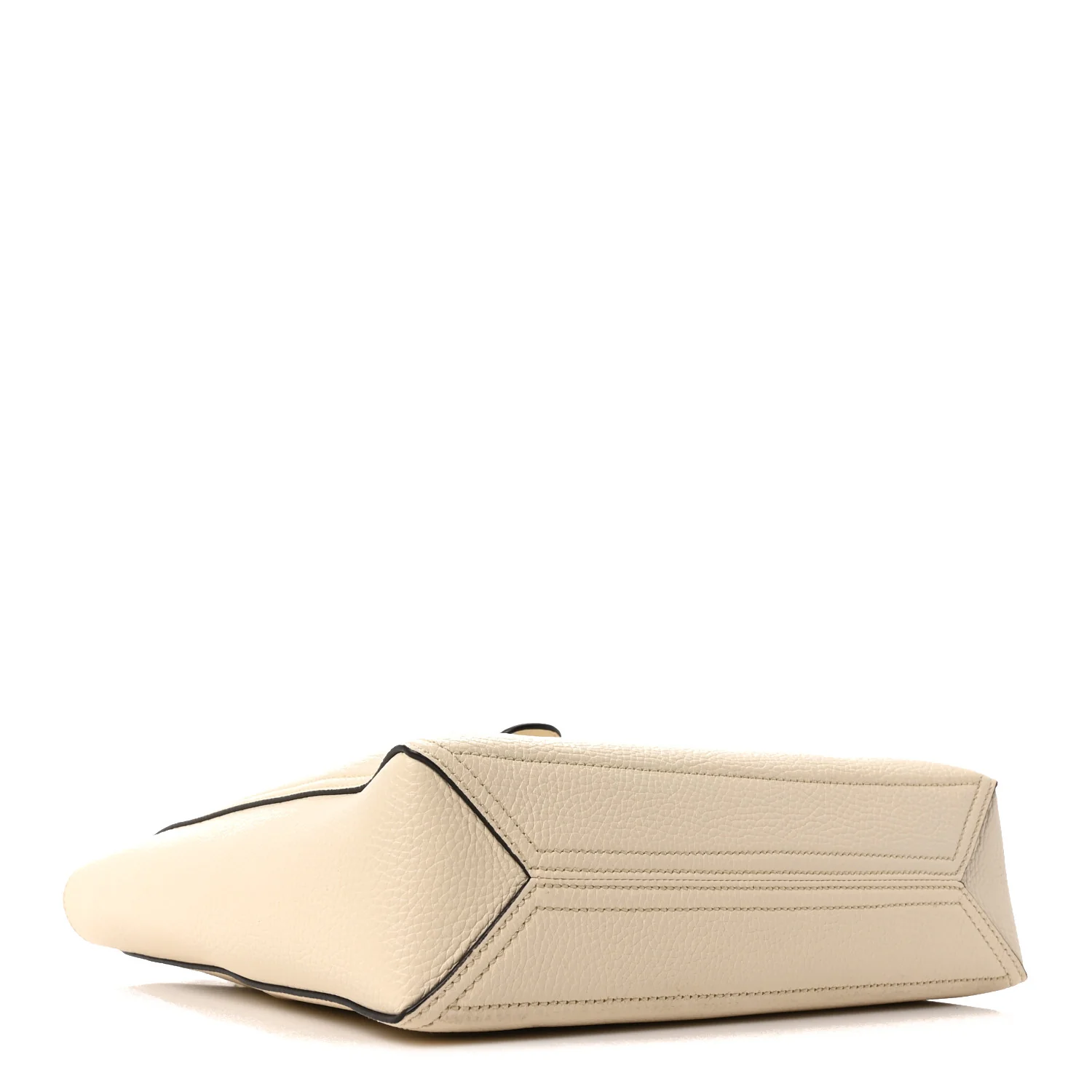 New Sakai Calfskin Lux Small Dahlia Tote Mystic White - Image 5