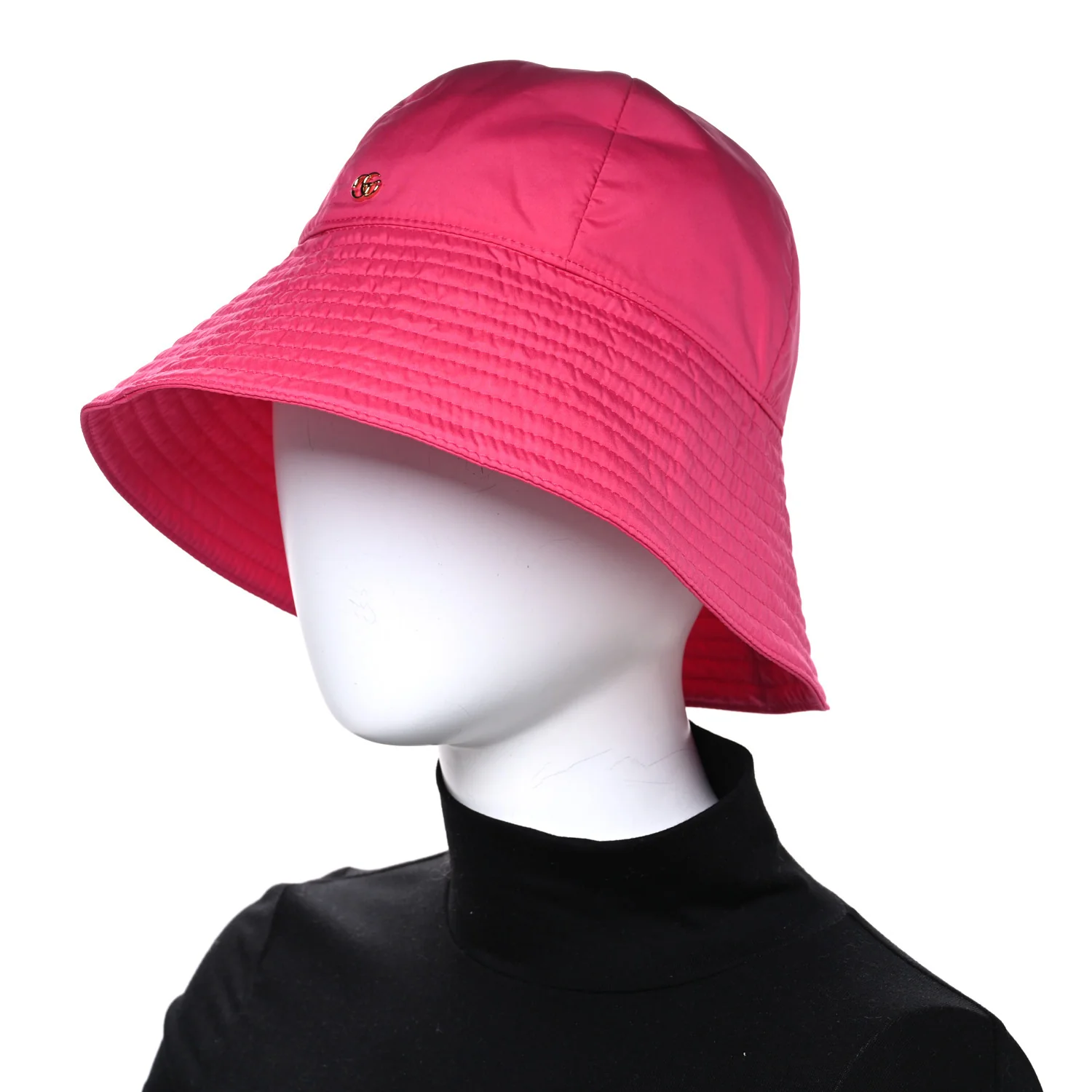 Nylon GG Bucket Hat L Fuxia - Image 2