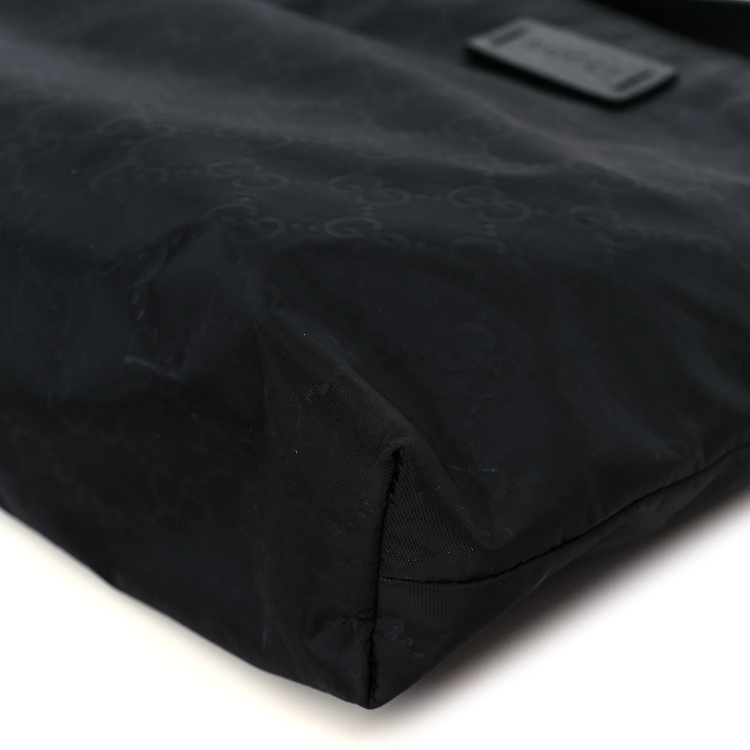Nylon Monogram Dollar Calfskin Flat Messenger Bag Black - Image 10
