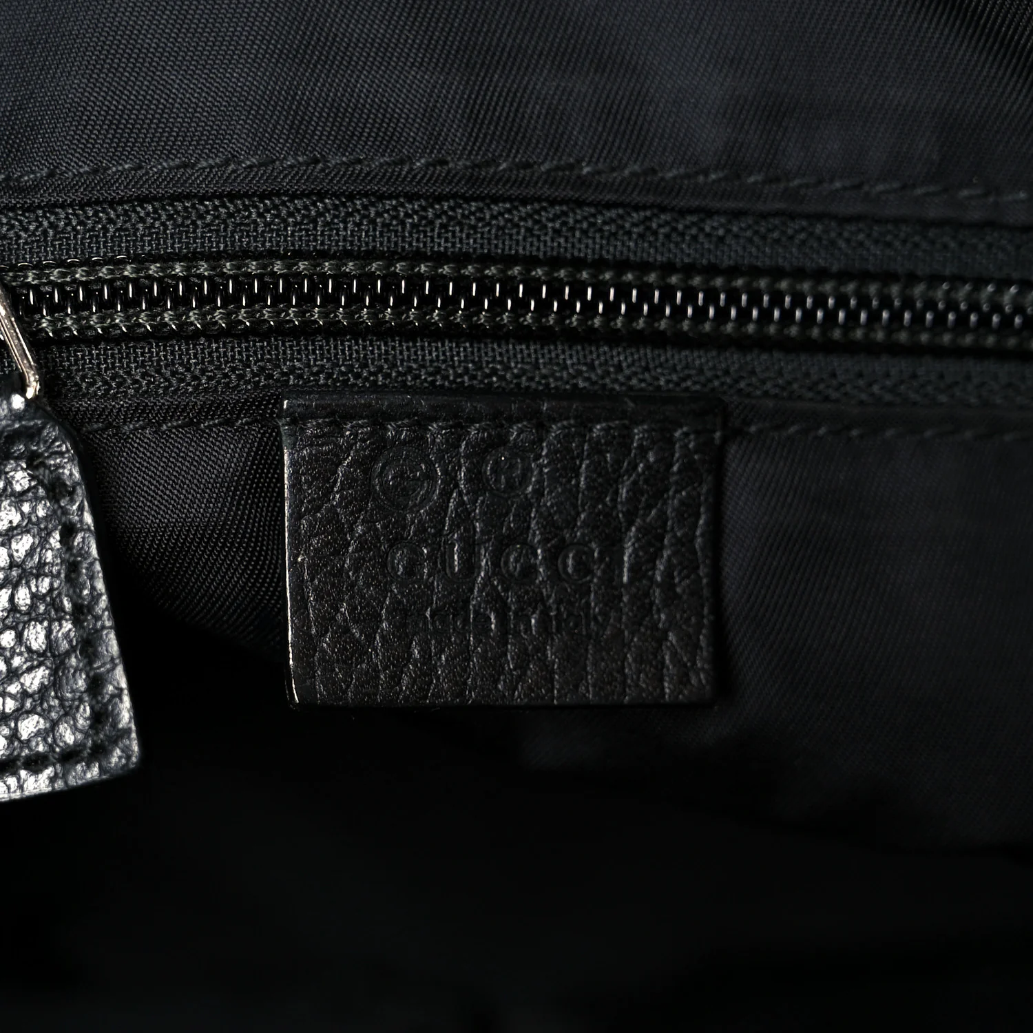 Nylon Monogram Dollar Calfskin Flat Messenger Bag Black - Image 6