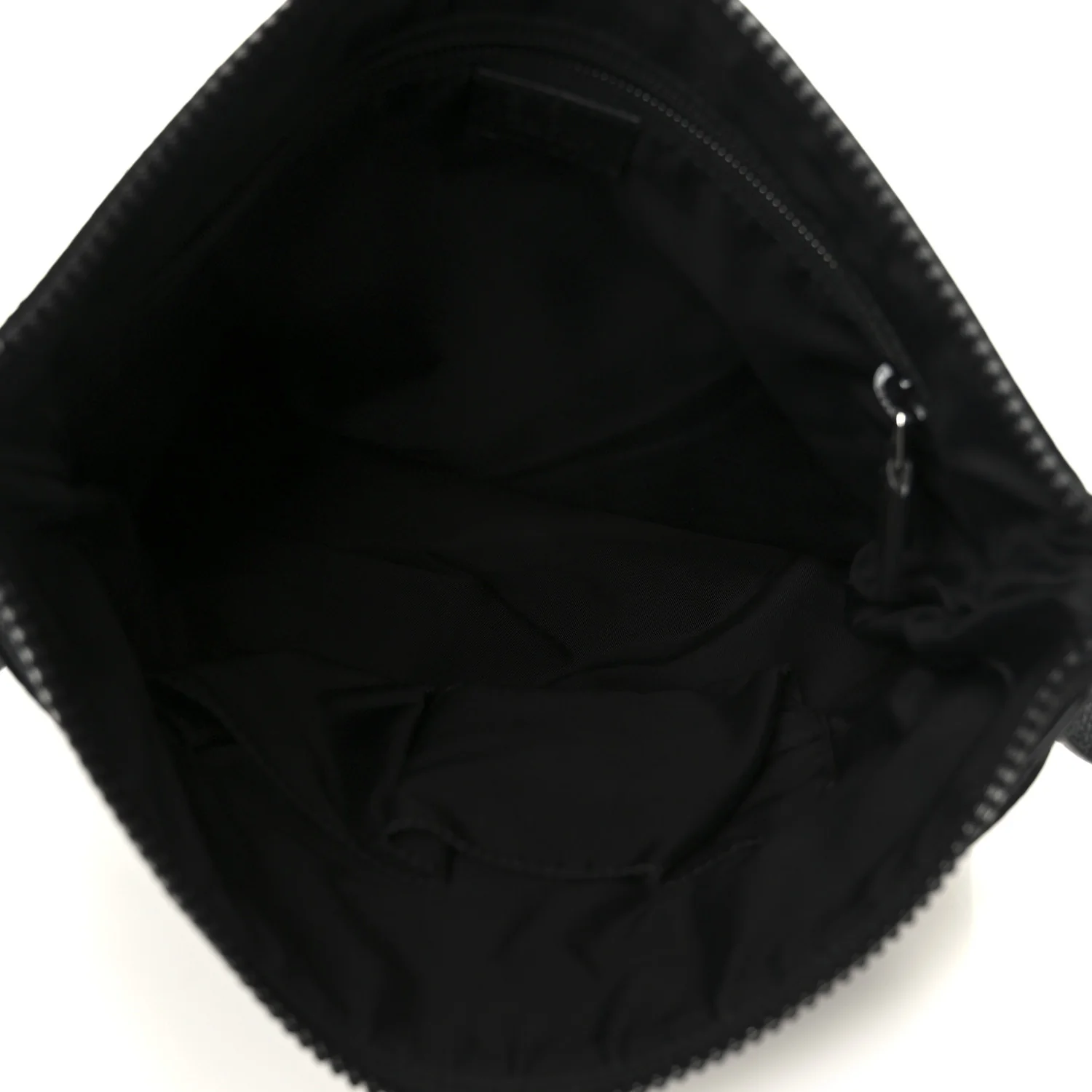 Nylon Monogram Dollar Calfskin Flat Messenger Bag Black - Image 5