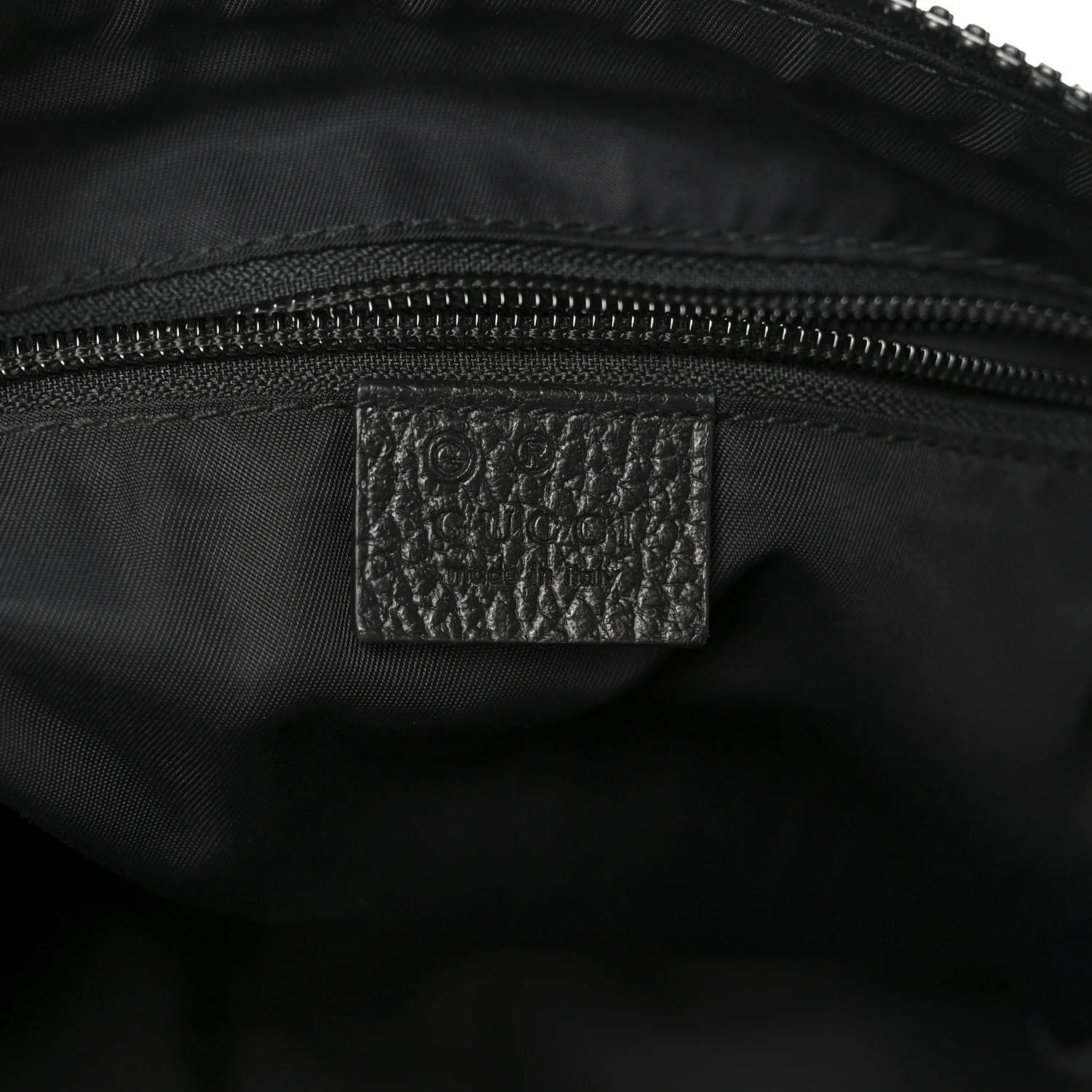 Nylon Monogram Dollar Calfskin Flat Messenger Bag Black - Image 6