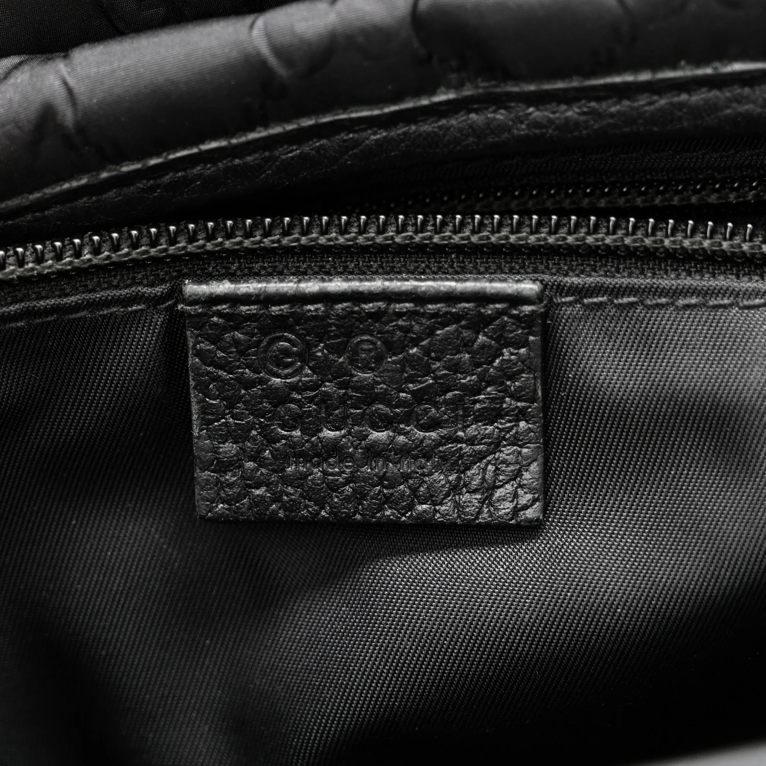 Nylon Monogram Double Buckle Flap Messenger Bag Black - Image 6