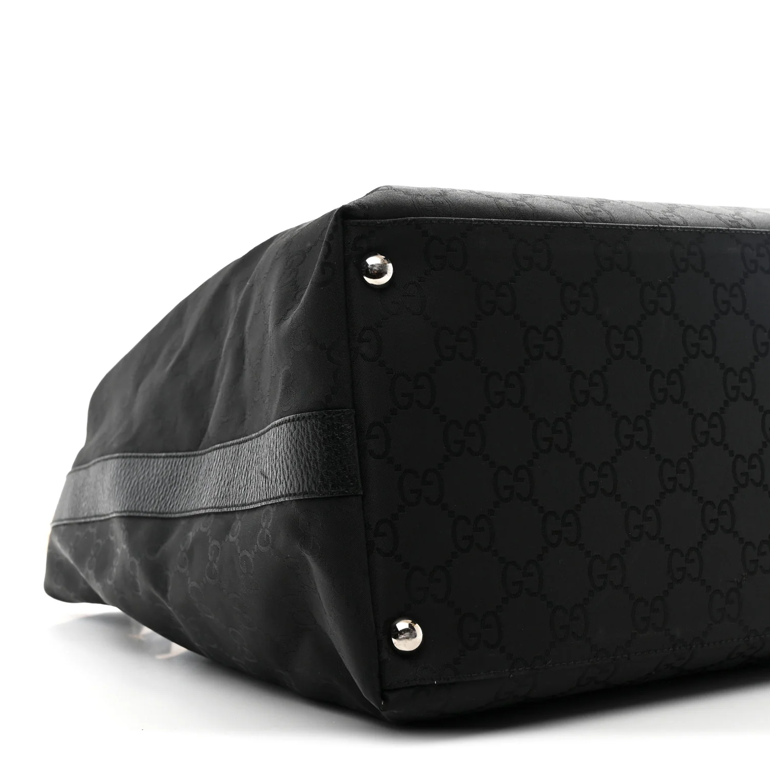 Nylon Monogram Extra Large Hobo Black - Image 8