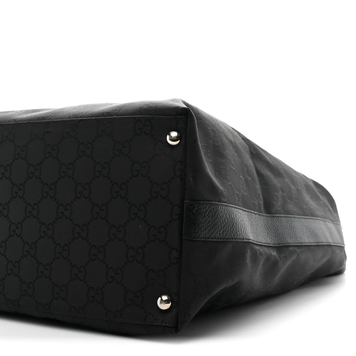 Nylon Monogram Extra Large Hobo Black - Image 9