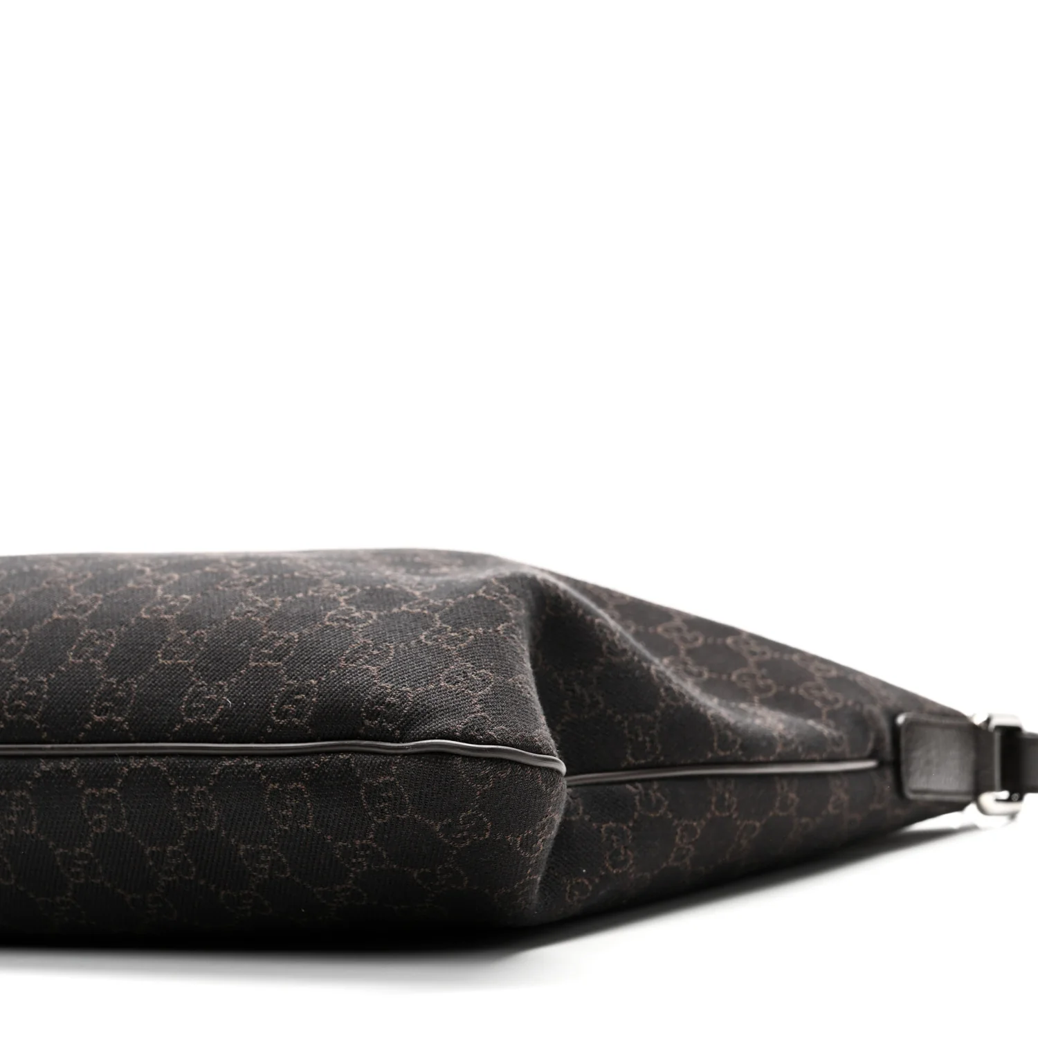 Nylon Monogram Messenger Bag  Dark Brown - Image 10