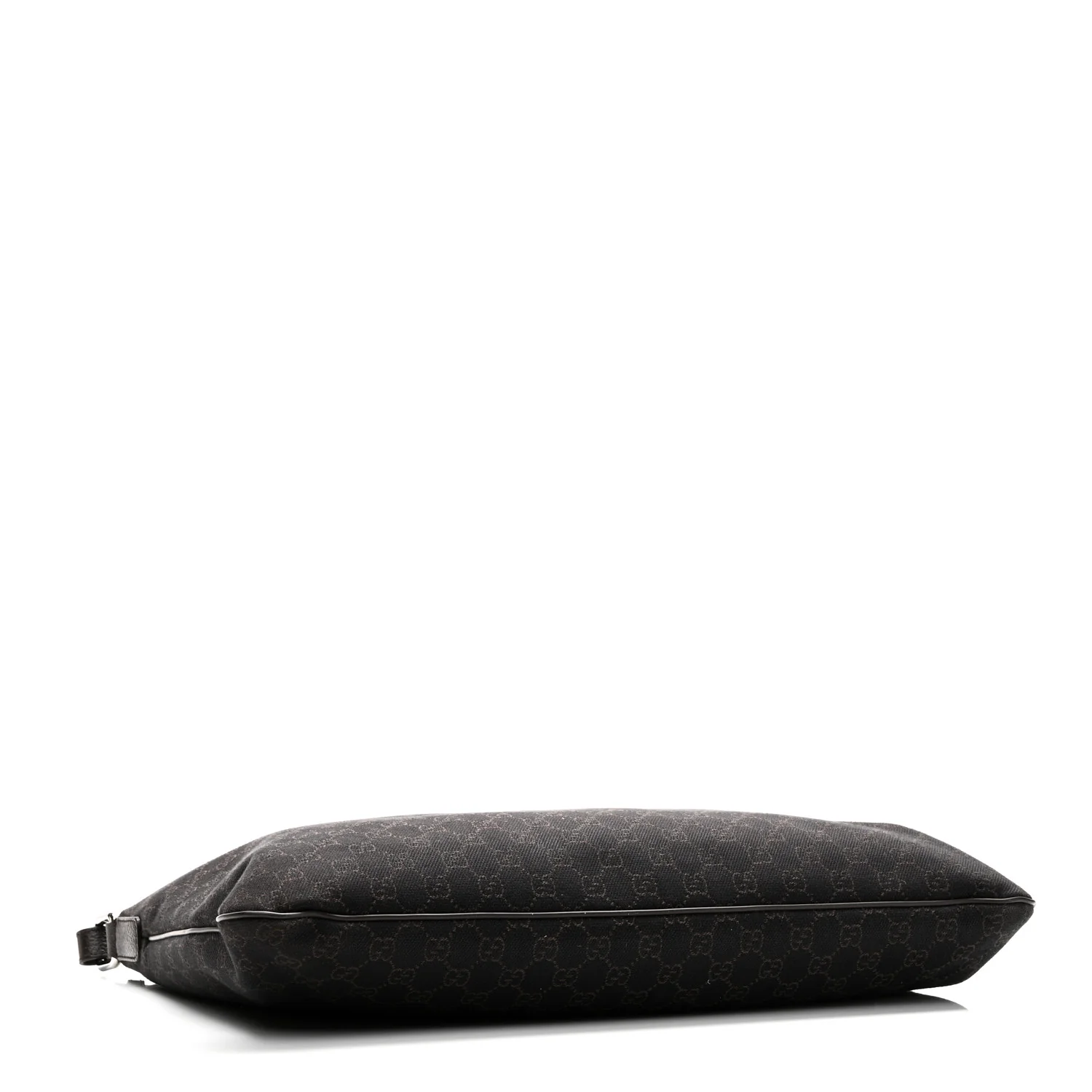 Nylon Monogram Messenger Bag  Dark Brown - Image 4