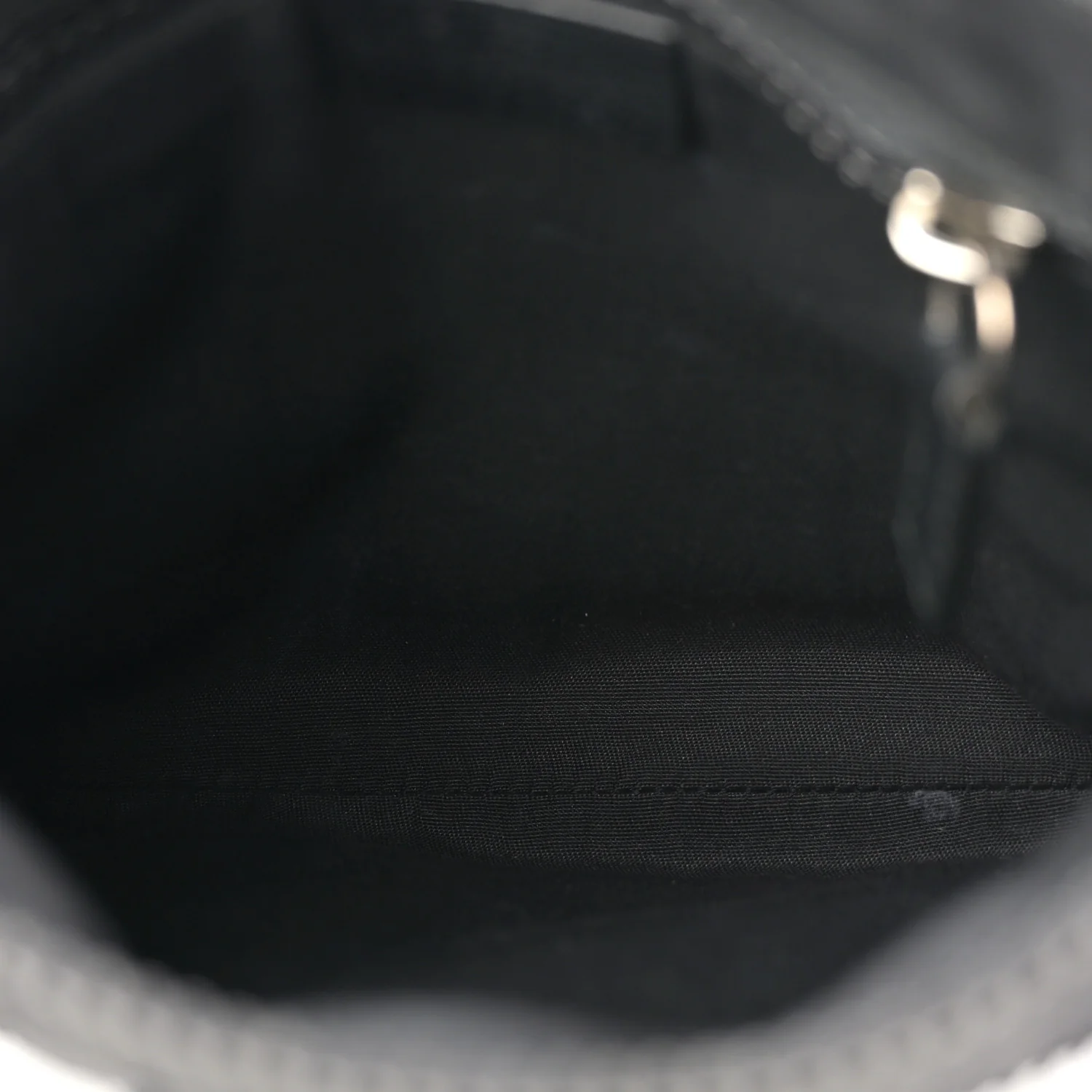 Nylon Monogram Mini Flat Messenger Bag Black - Image 5