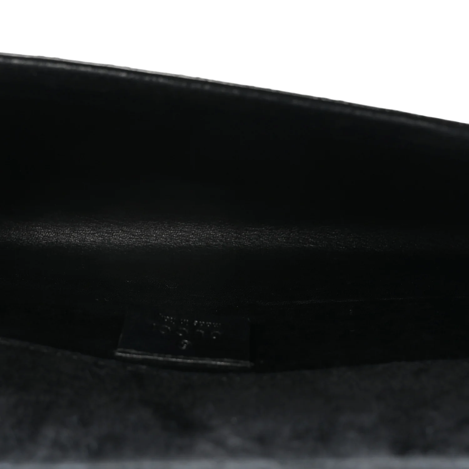 Patent Microguccissima Small Broadway Clutch Black - Image 5