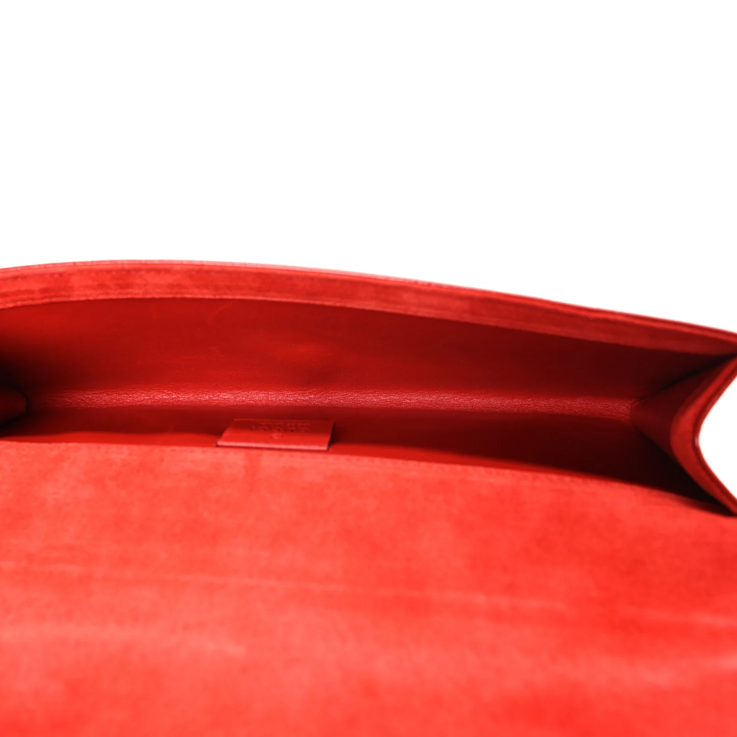 Patent Microguccissima Small Broadway Clutch Red - Image 5