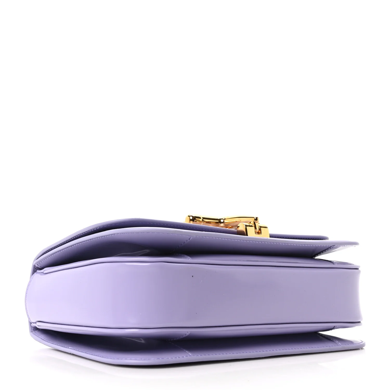 Patent Siena Small Shoulder Bag Lapis - Image 4