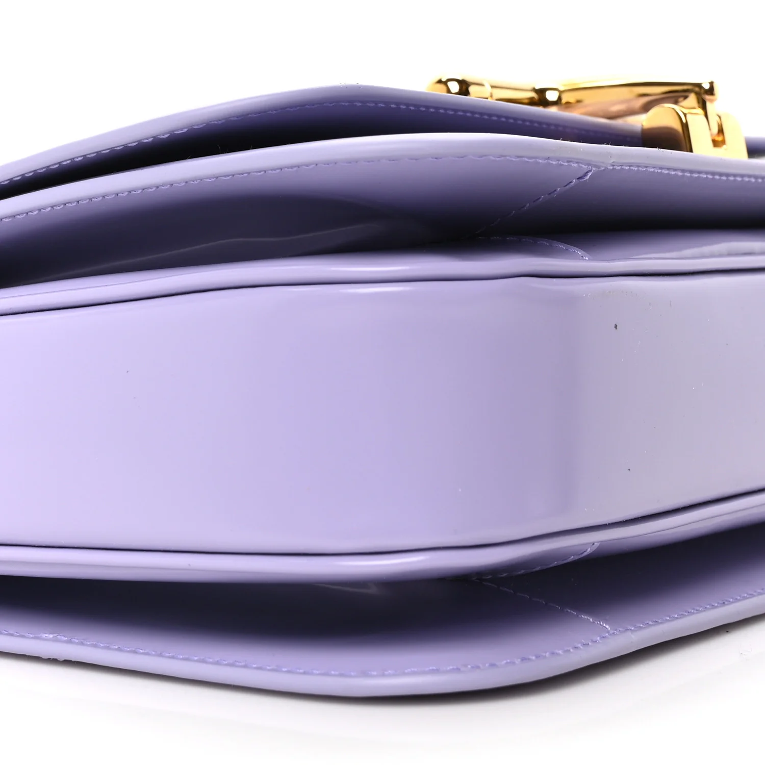 Patent Siena Small Shoulder Bag Lapis - Image 9