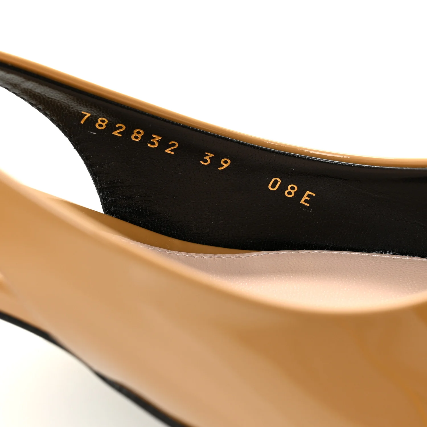 Patent Signoria 35mm Slingback Pumps 39 Sand - Image 9