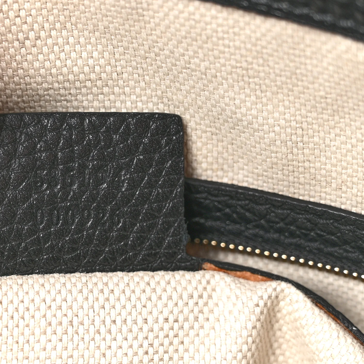 Pebbled Calfskin Large Soho Hobo Black - Image 7