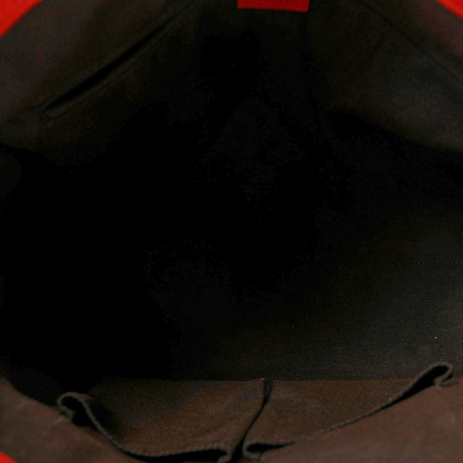 Pebbled Calfskin Medium GG Convertible Dome Satchel Red - Image 5