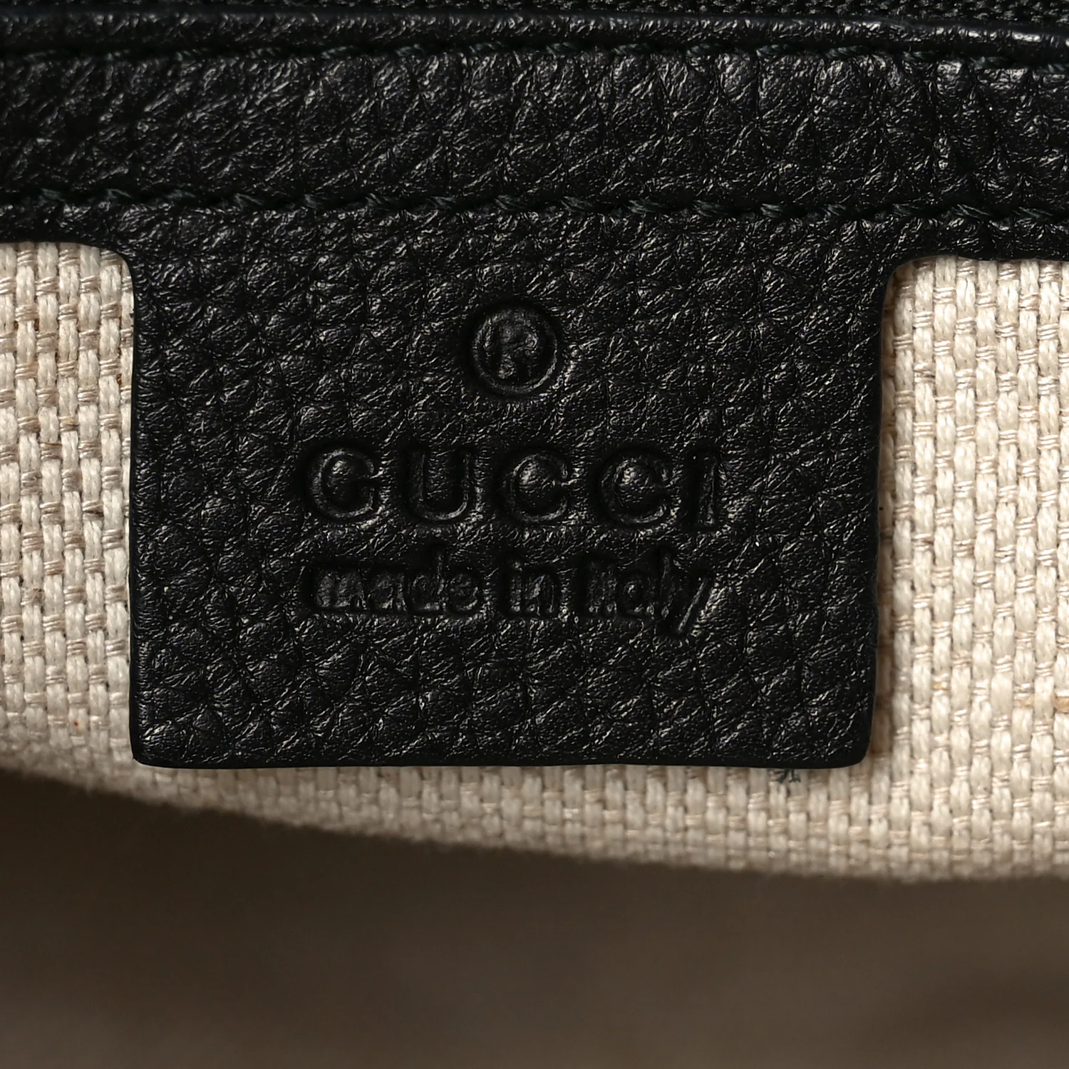 Pebbled Calfskin Medium Soho Chain Shoulder Bag Black - Image 6