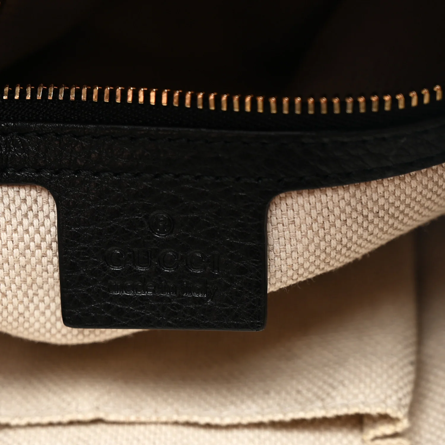 Pebbled Calfskin Medium Soho Chain Shoulder Bag Black - Image 11