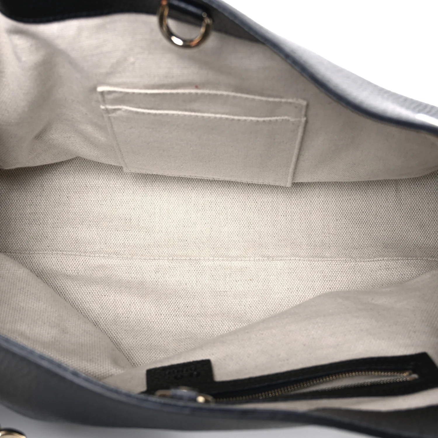 Pebbled Calfskin Medium Soho Chain Shoulder Bag Black - Image 5